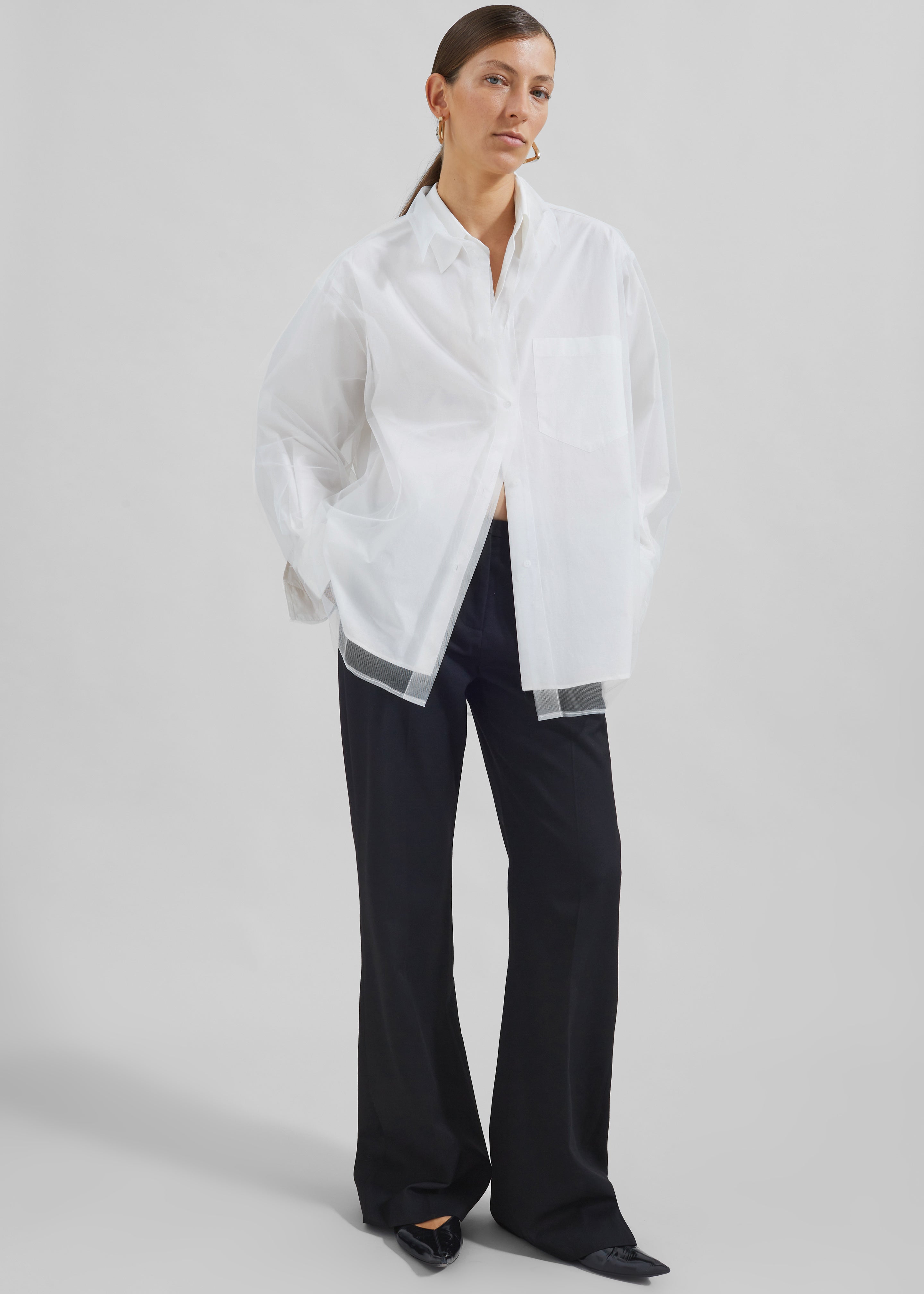 Valetta Double Shirt - Optic White - 6