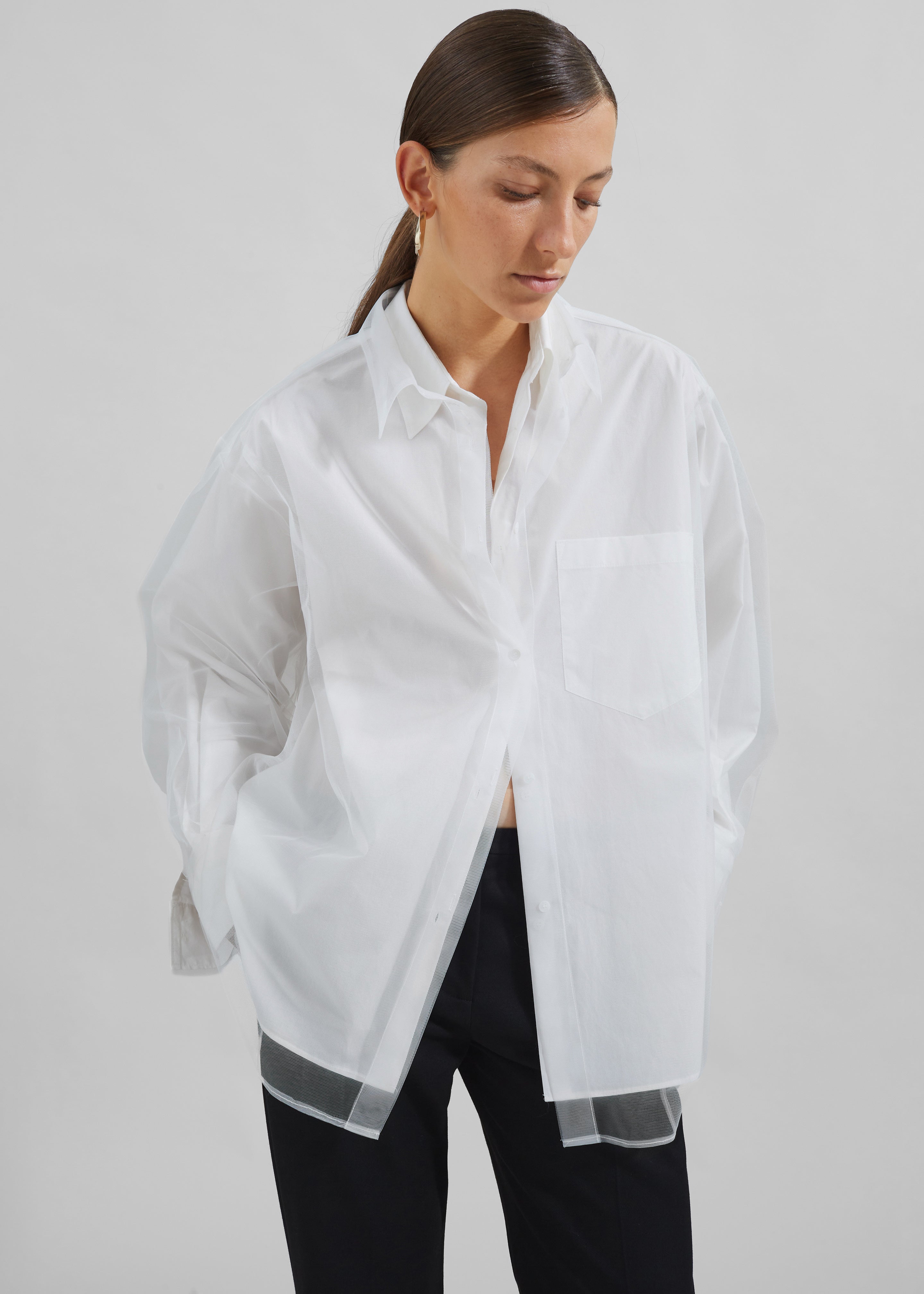 Valetta Double Shirt - Optic White - 7