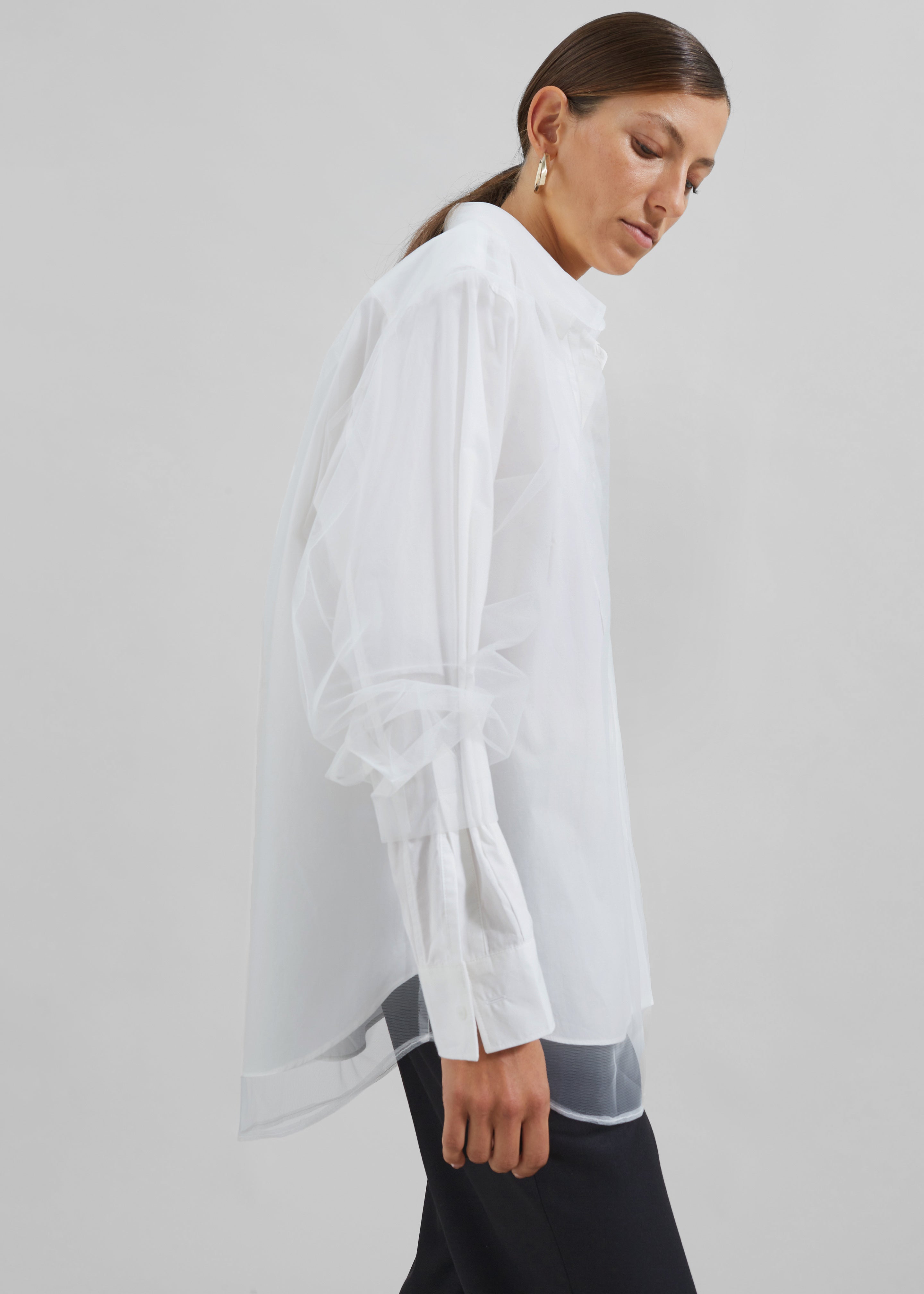 Valetta Double Shirt - Optic White - 2