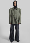 Valter Oversized Blazer - Pale Olive