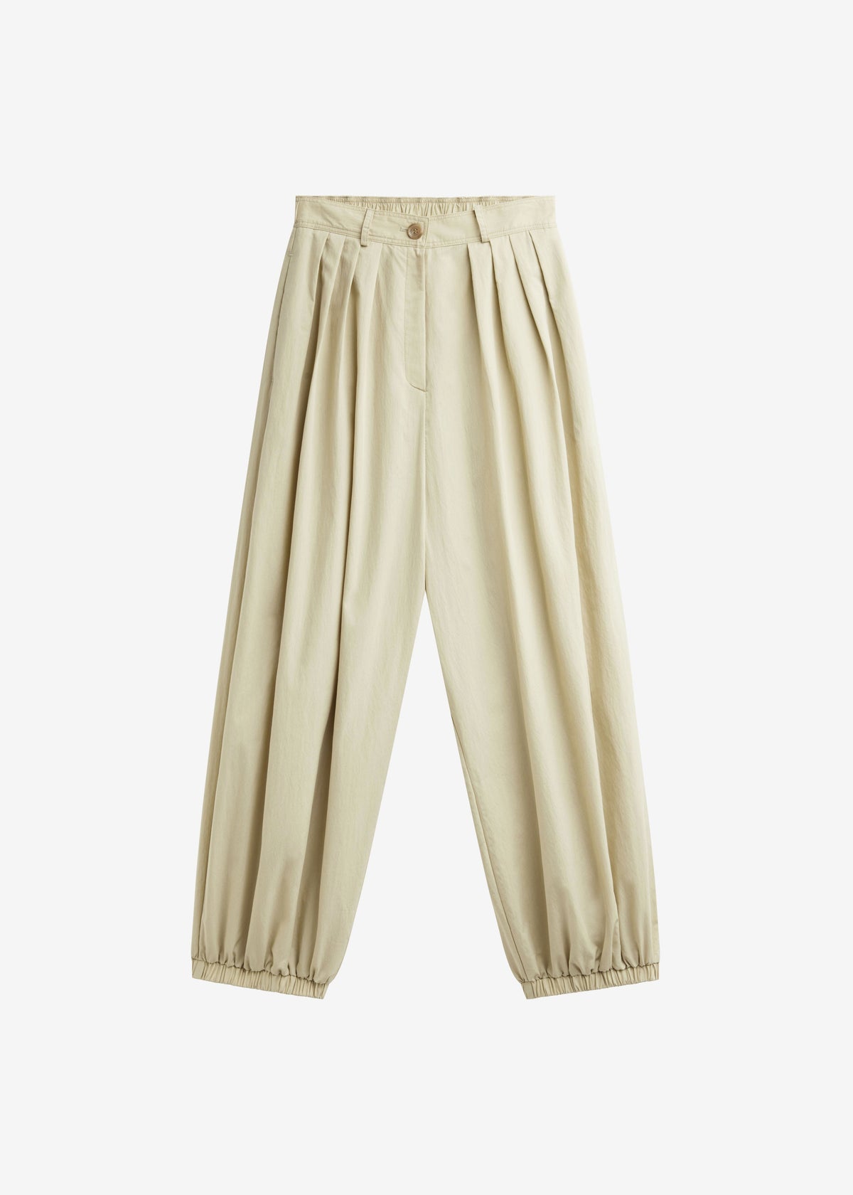 Vannes Balloon Pants - Beige - 7