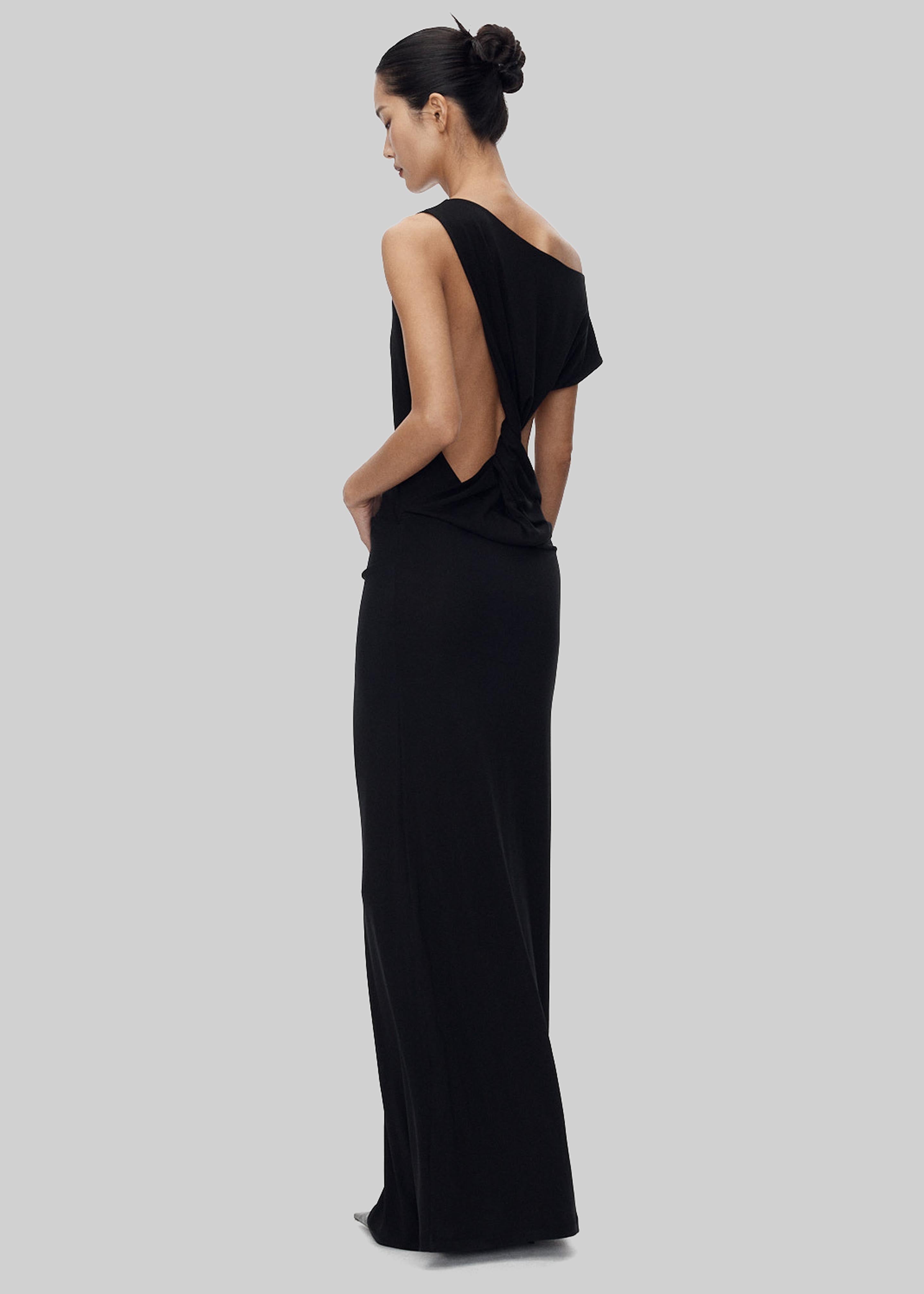 Varena Twisted Cut-Out Maxi Dress - Black - 6