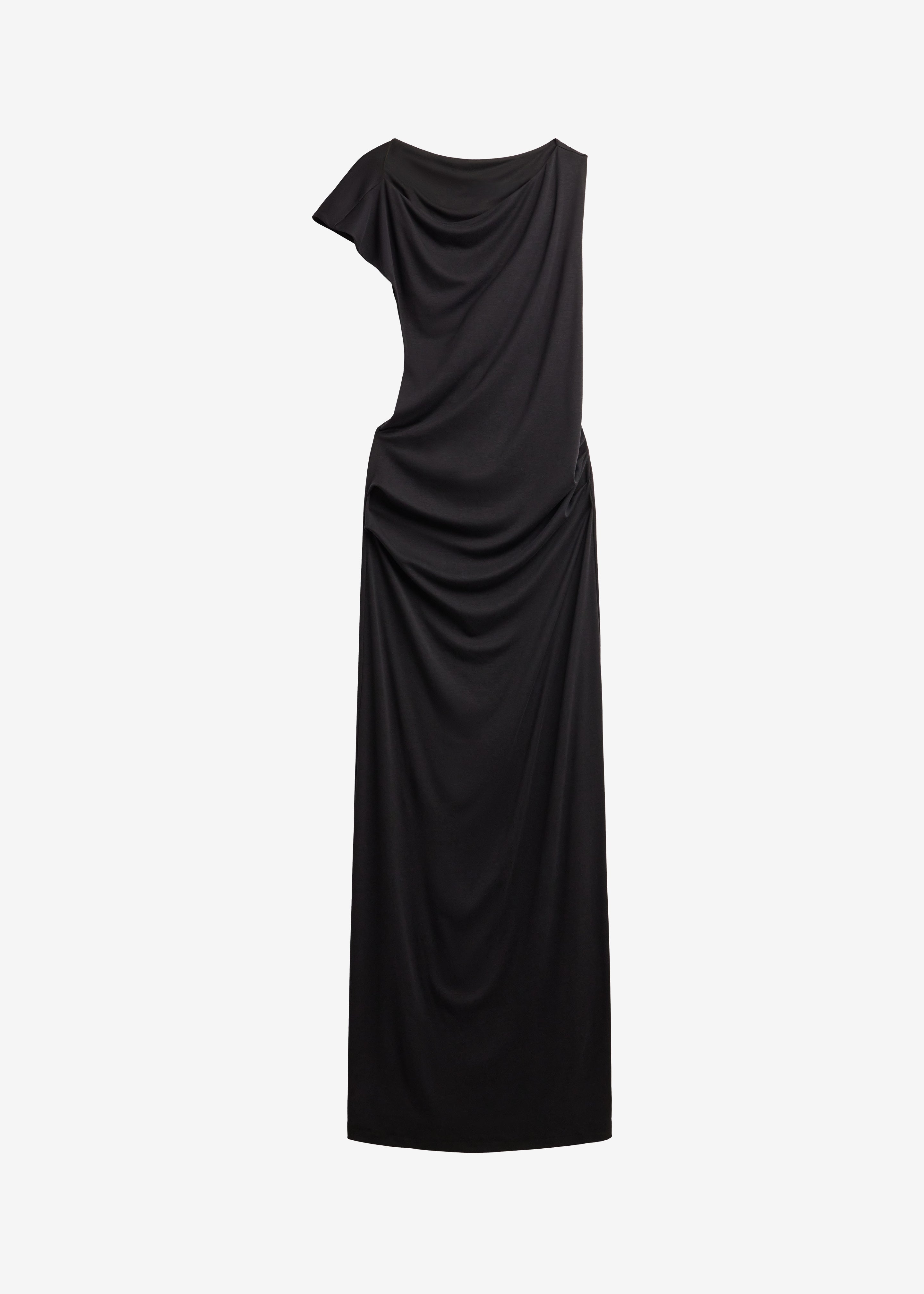 Varena Twisted Cut-Out Maxi Dress - Black - 8