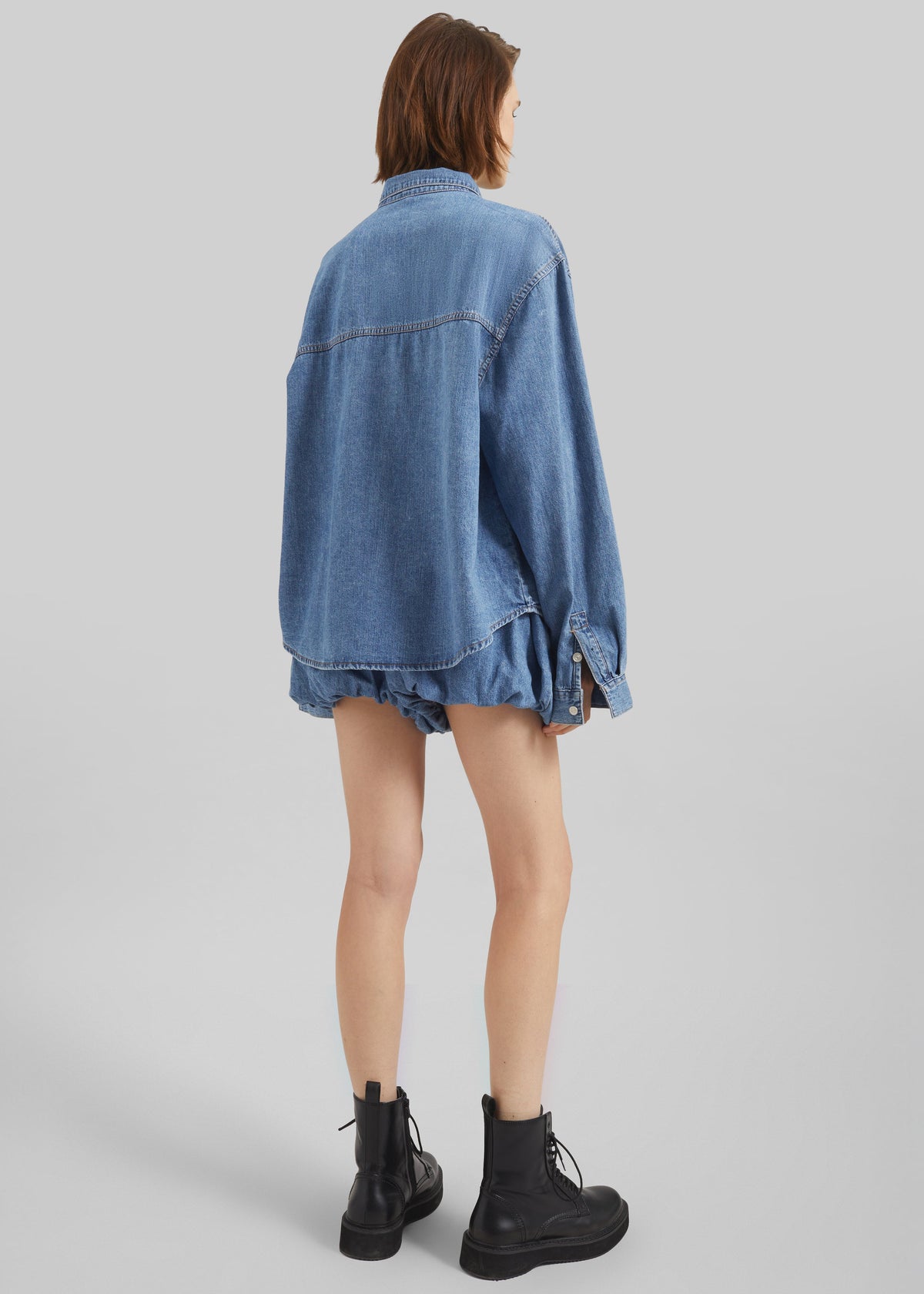 Varzy Denim Shirt - Medium Wash - 8