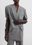 Veneto Long Leather Gloves - Dark Brown