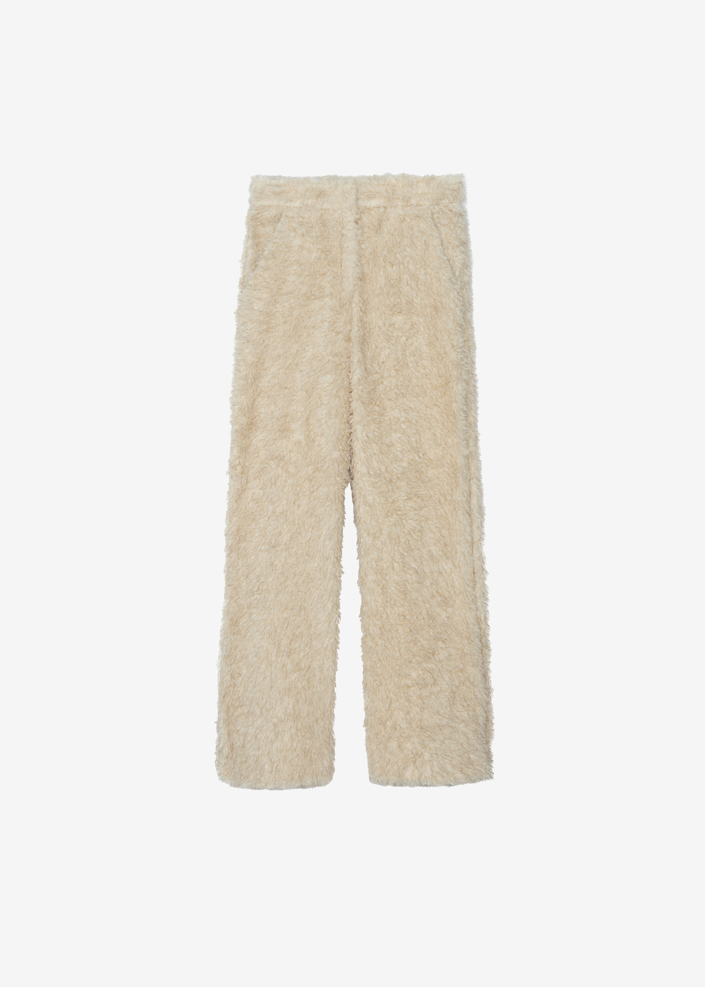 Verbie Furry Pants - Cream - 13