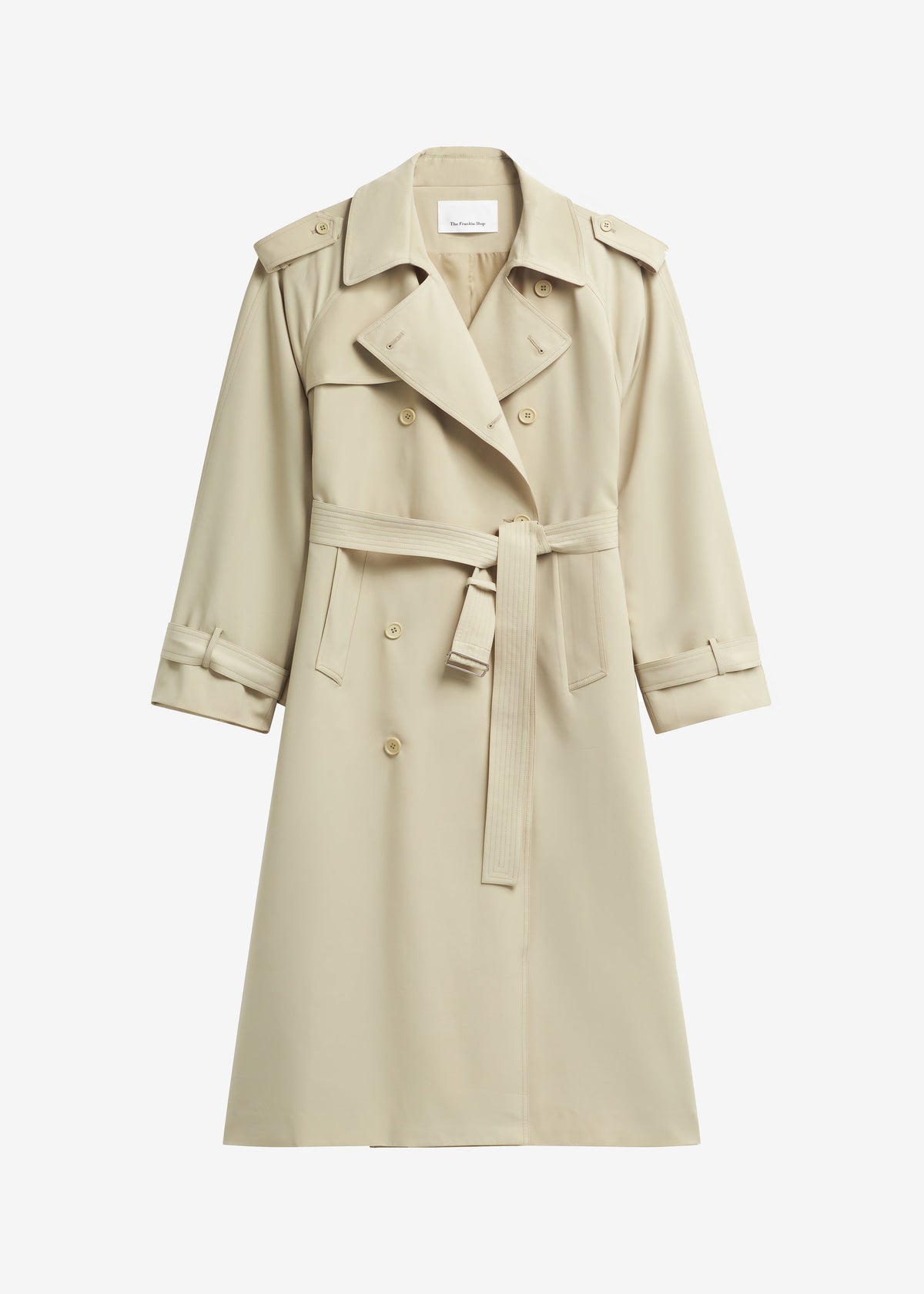 Veyron Trench Coat - Cement - 5