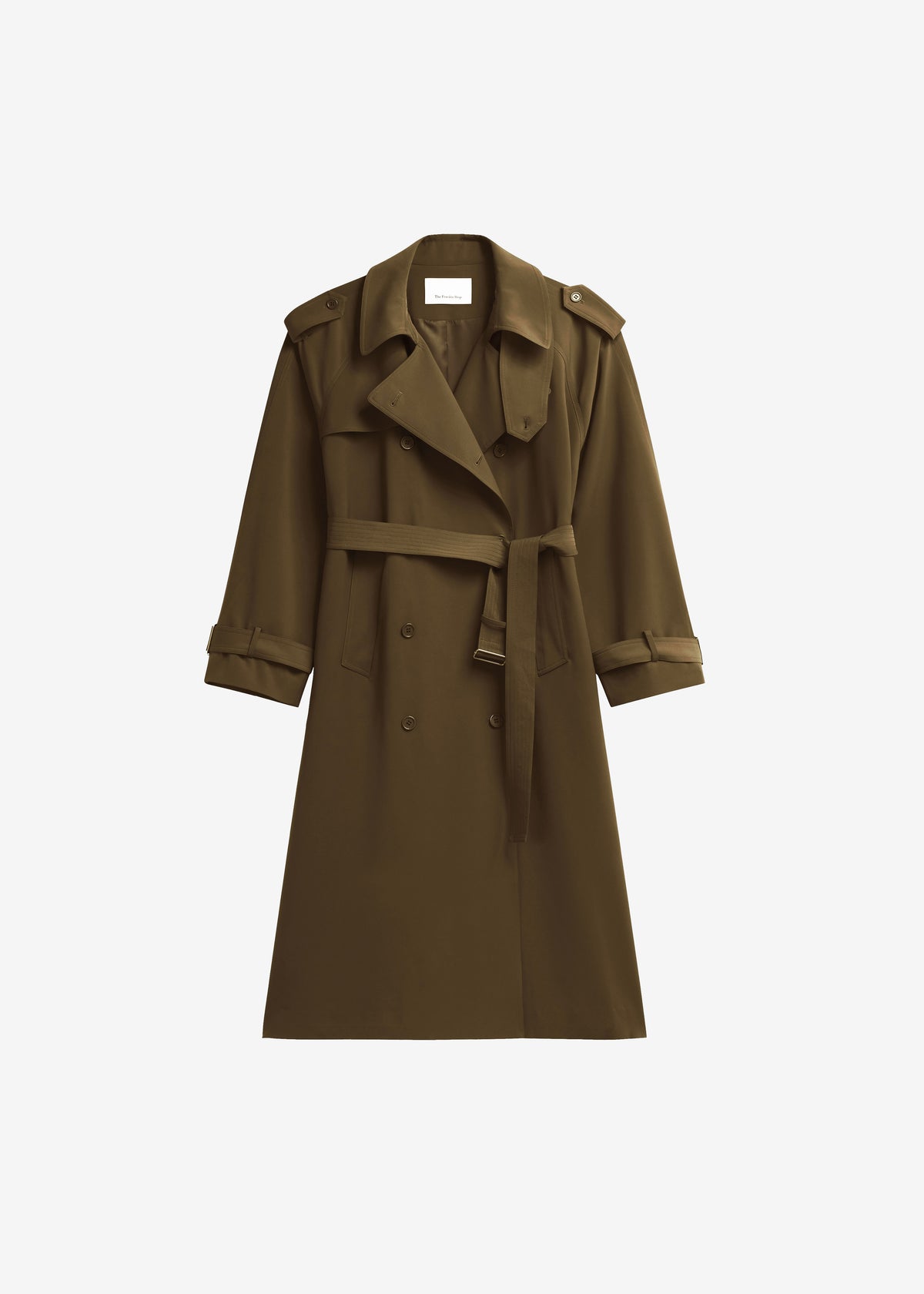 Veyron Trench Coat - Khaki - 12