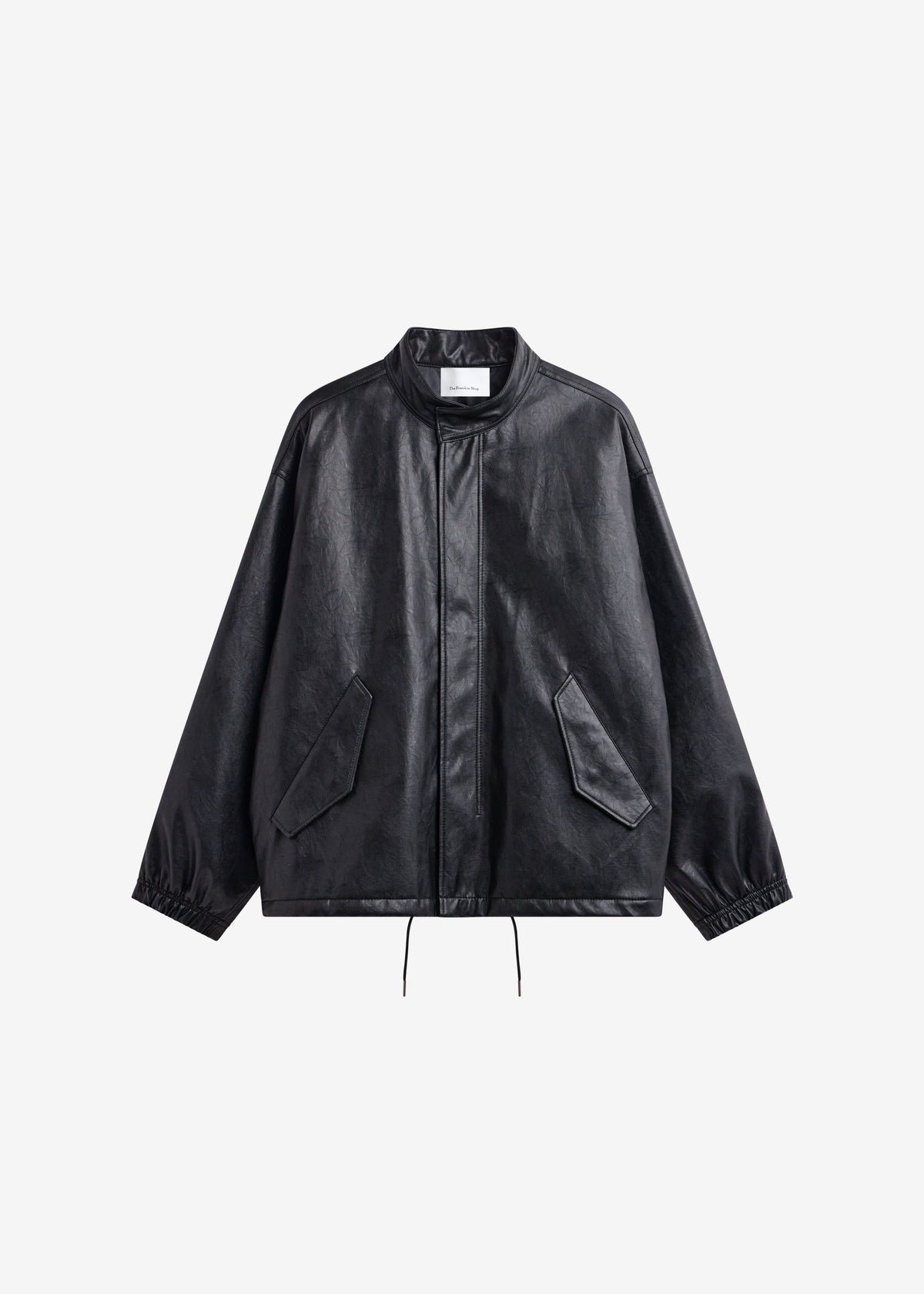 Viborg Faux Leather Jacket - Black - 9