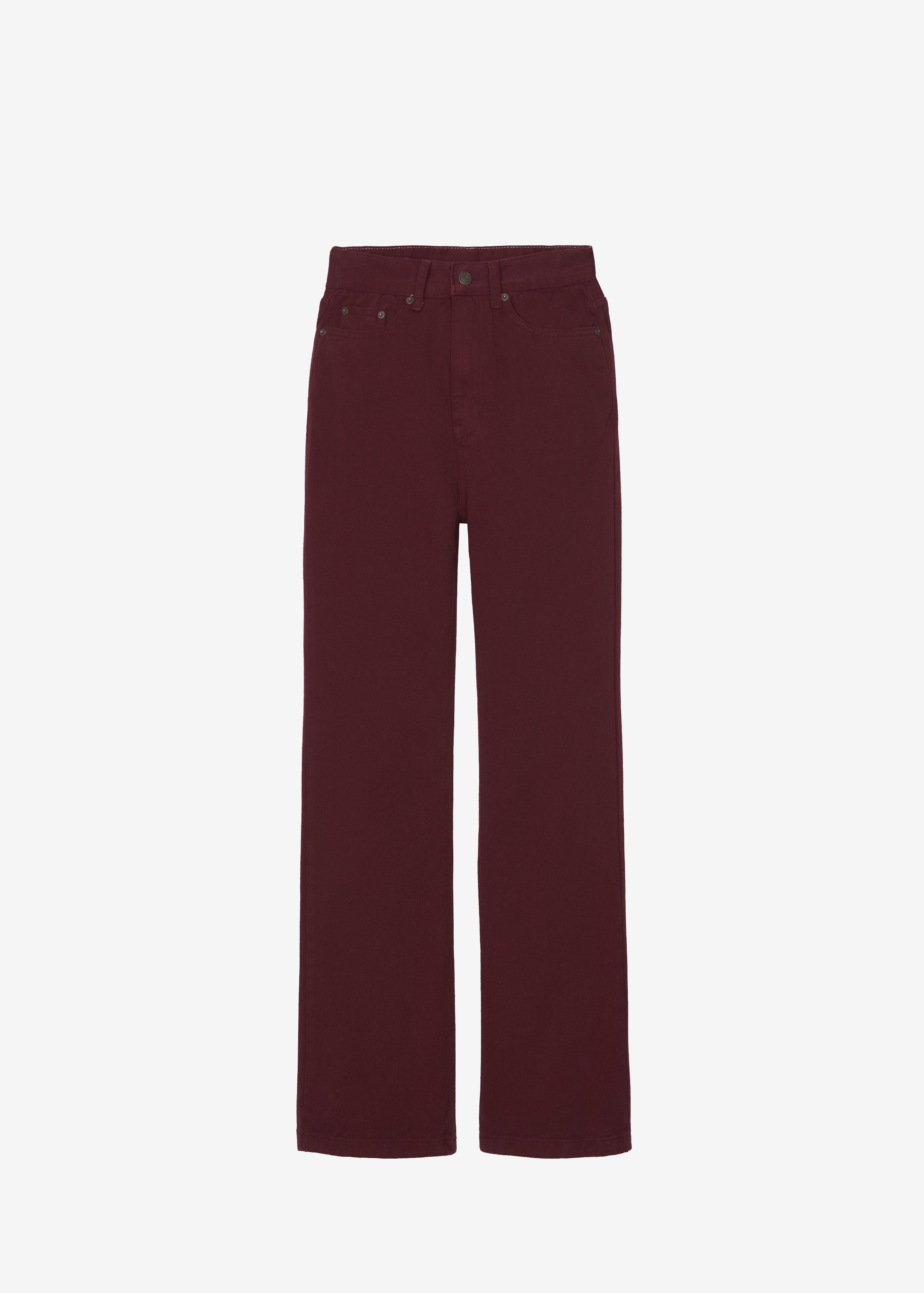 Vikna Jeans - Burgundy - 8