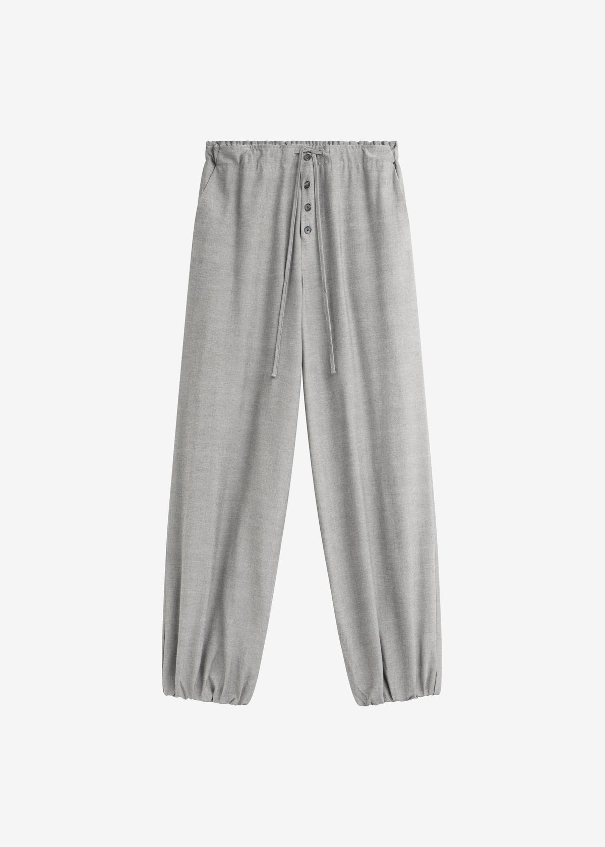 Vimont Balloon Pants - Taupe Melange - 8
