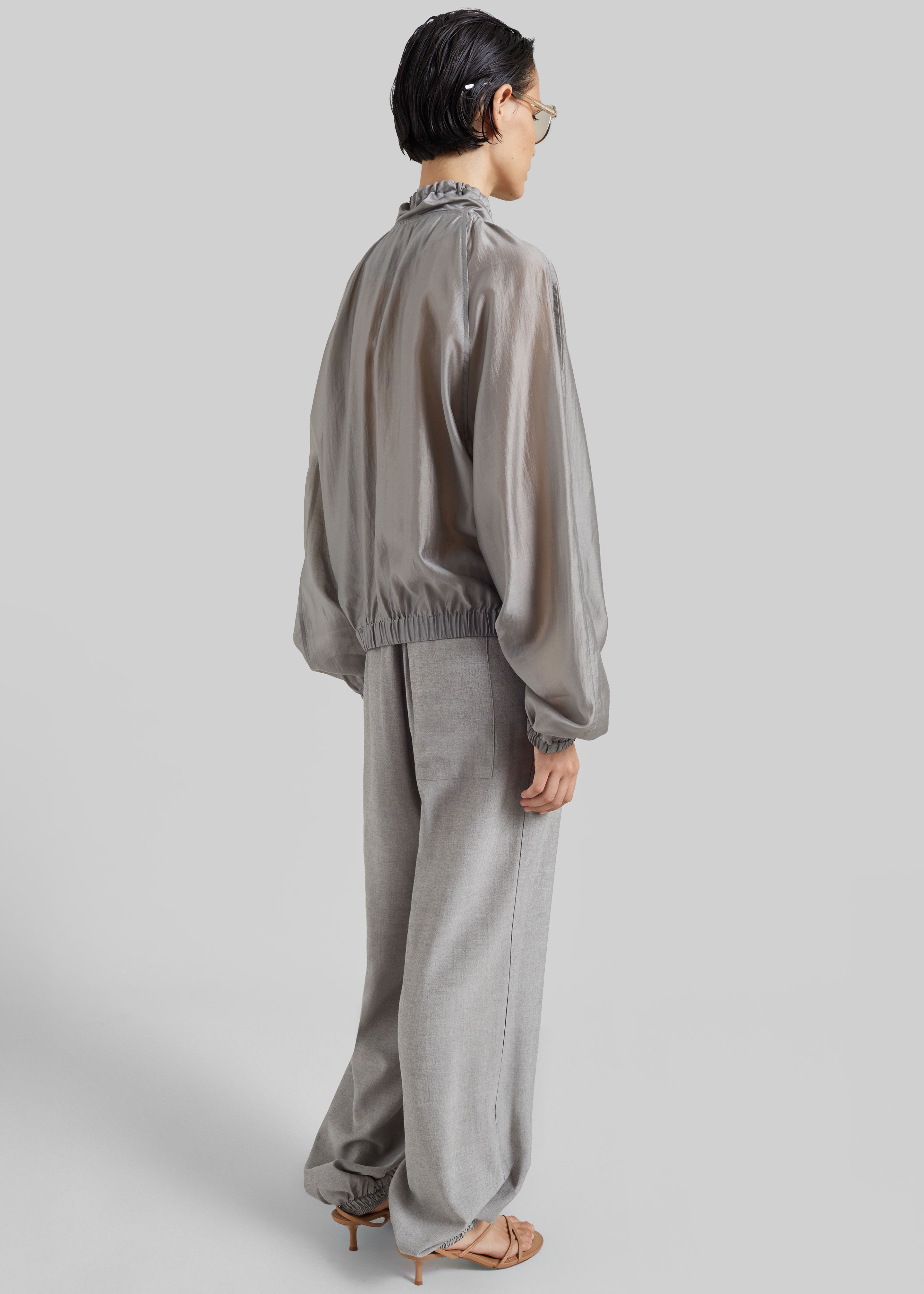 Vimont Balloon Pants - Taupe Melange - 7