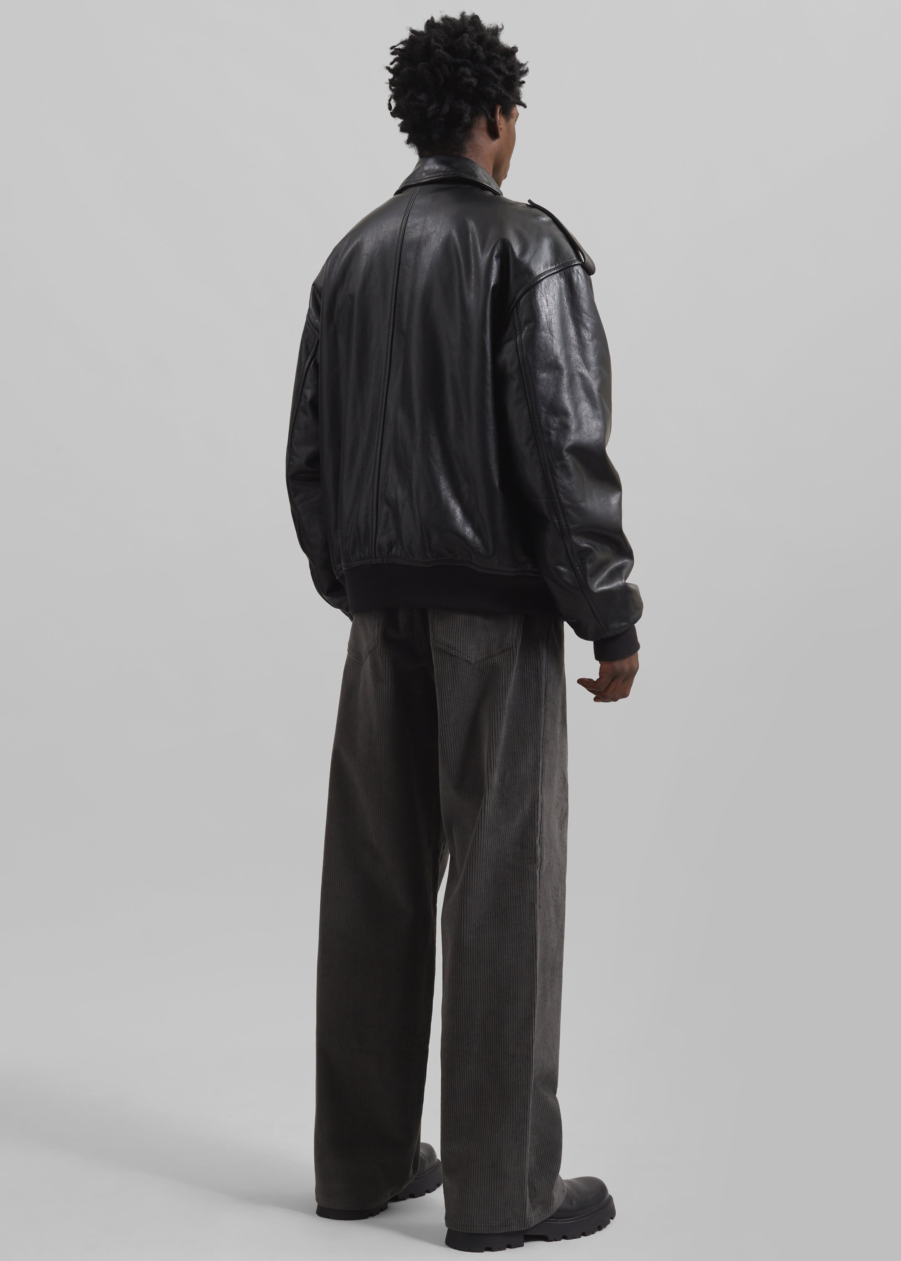 Viper Leather Jacket - Black - 12
