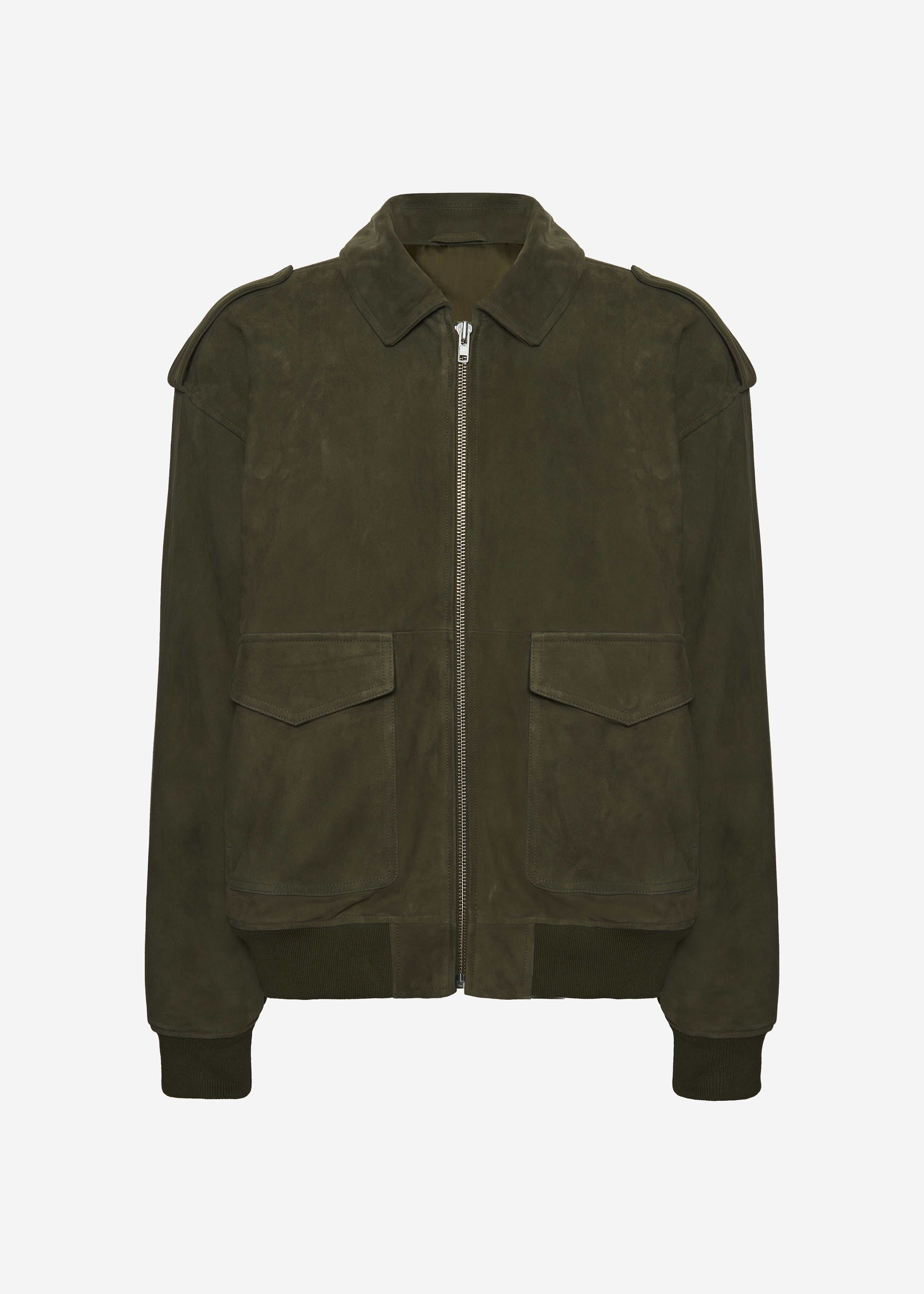 Viper Suede Jacket - Khaki - 9