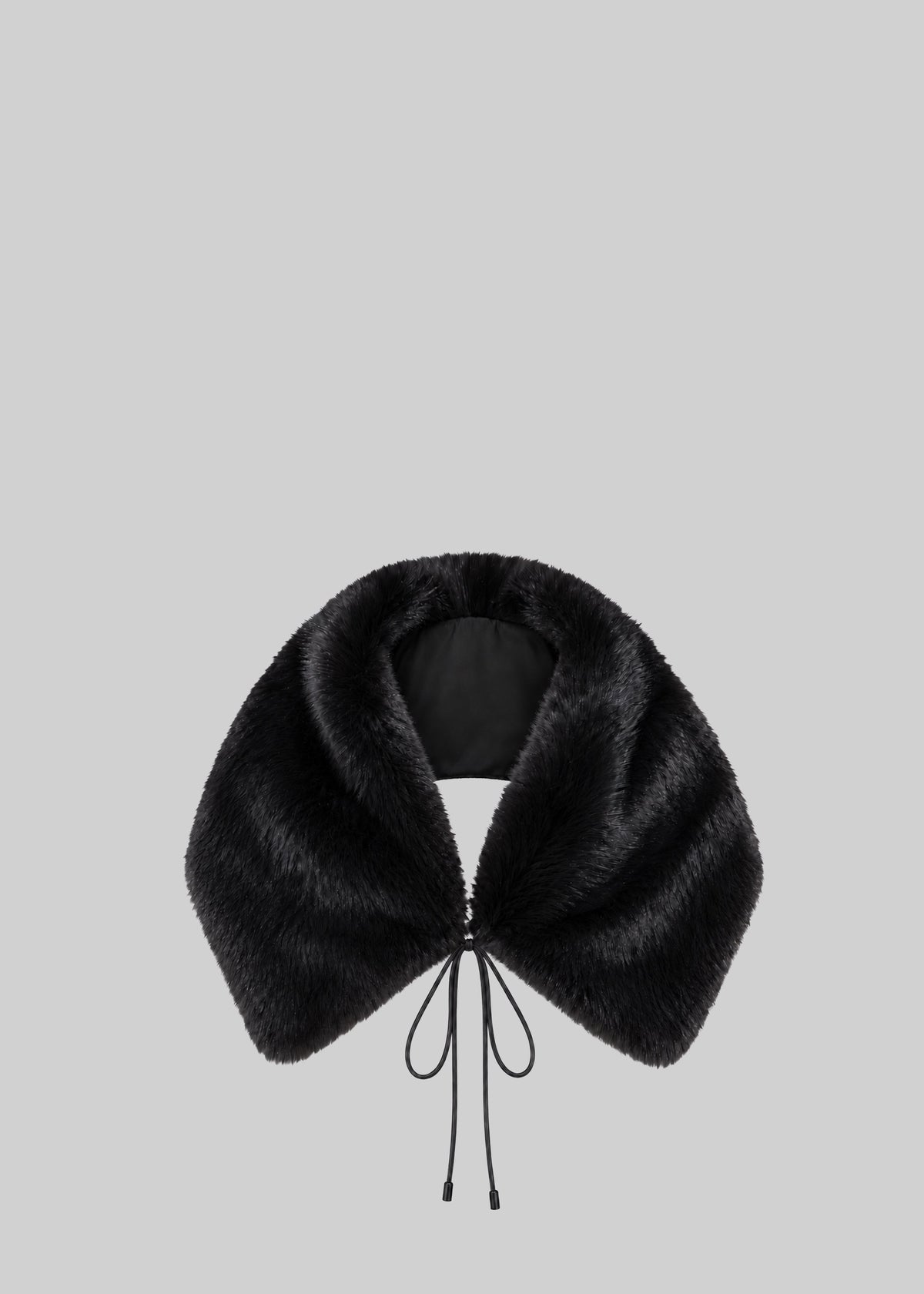 Vivien Faux Fur Scarf - Black