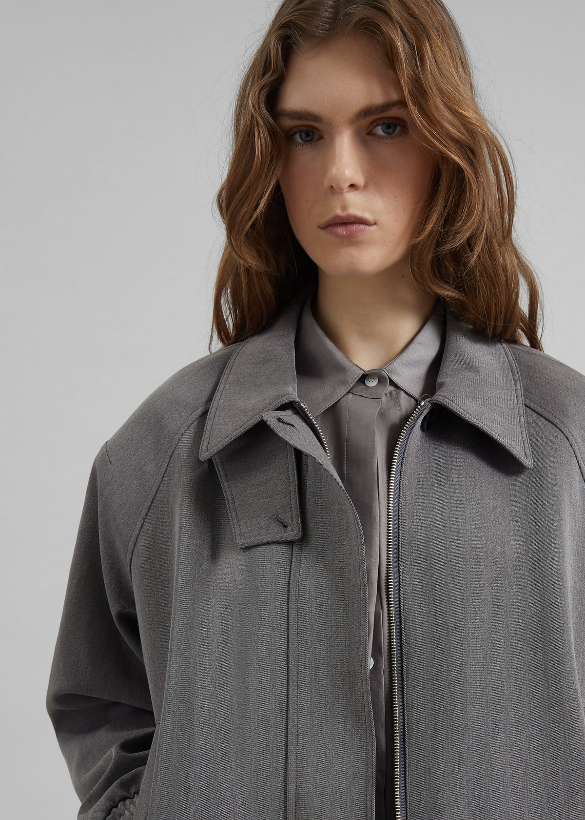 Vosges Padded Blouson Jacket - Grey - 6