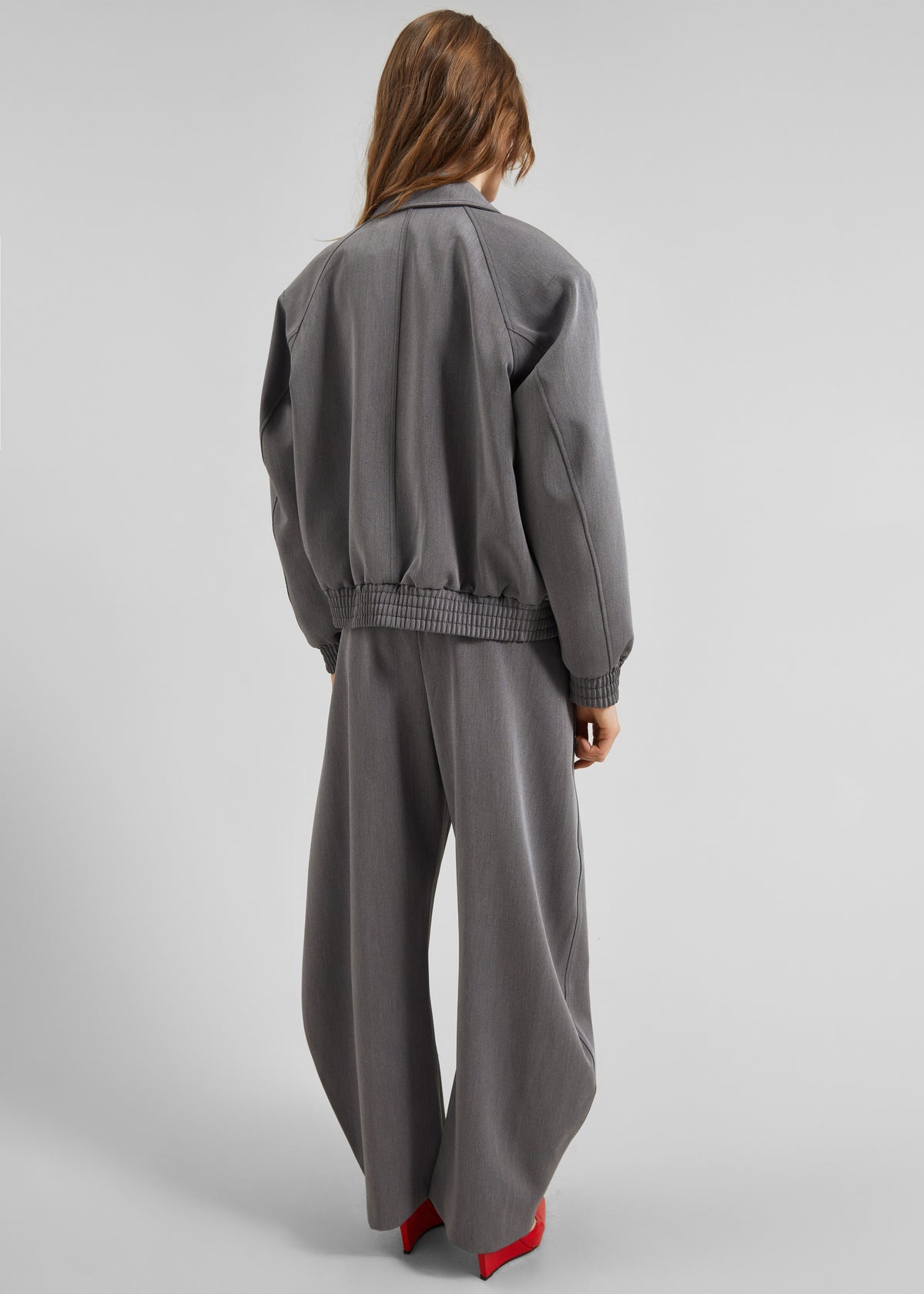 Vosges Padded Blouson Jacket - Grey - 7