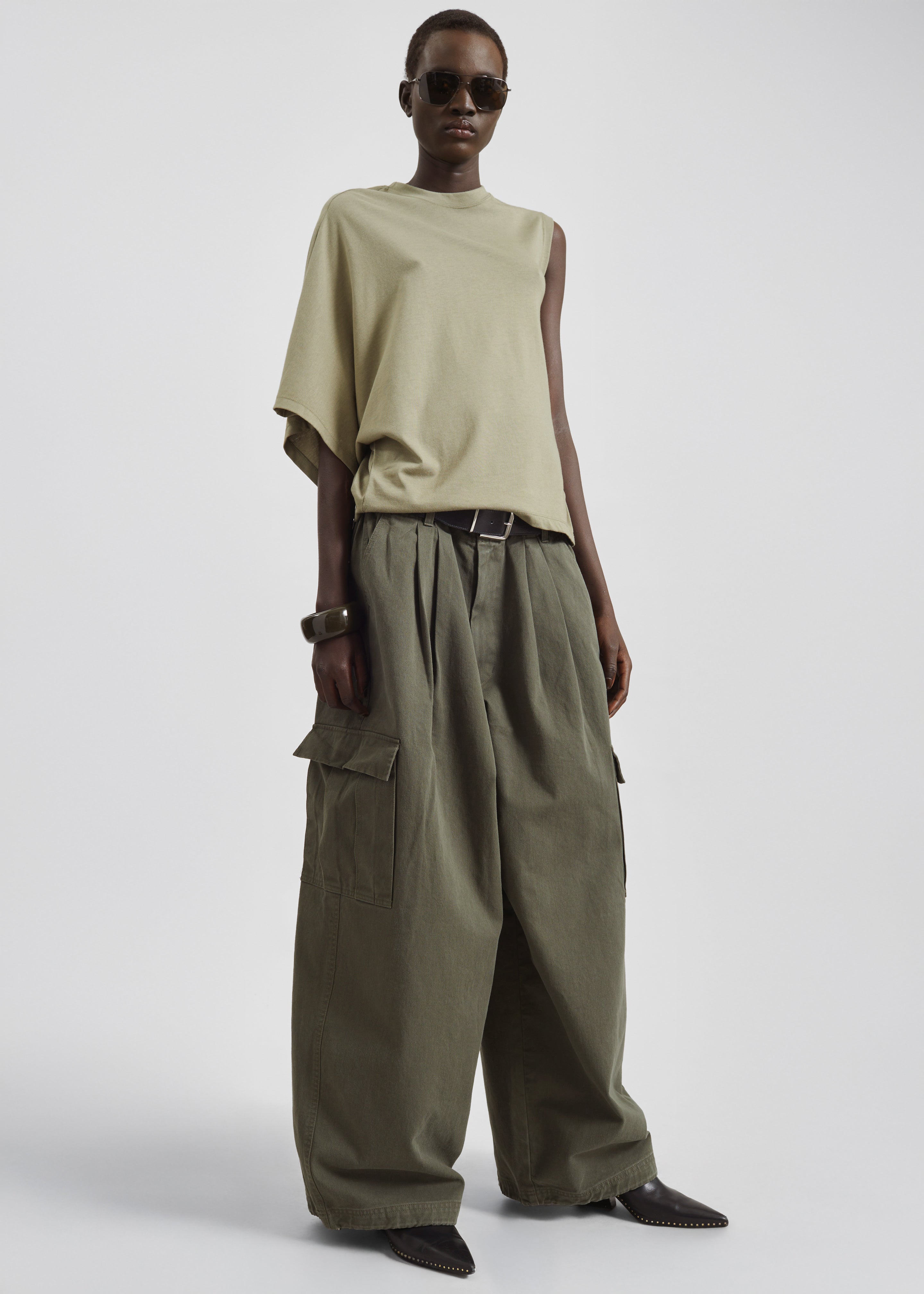 Wandle Cargo Pants - Khaki - 1