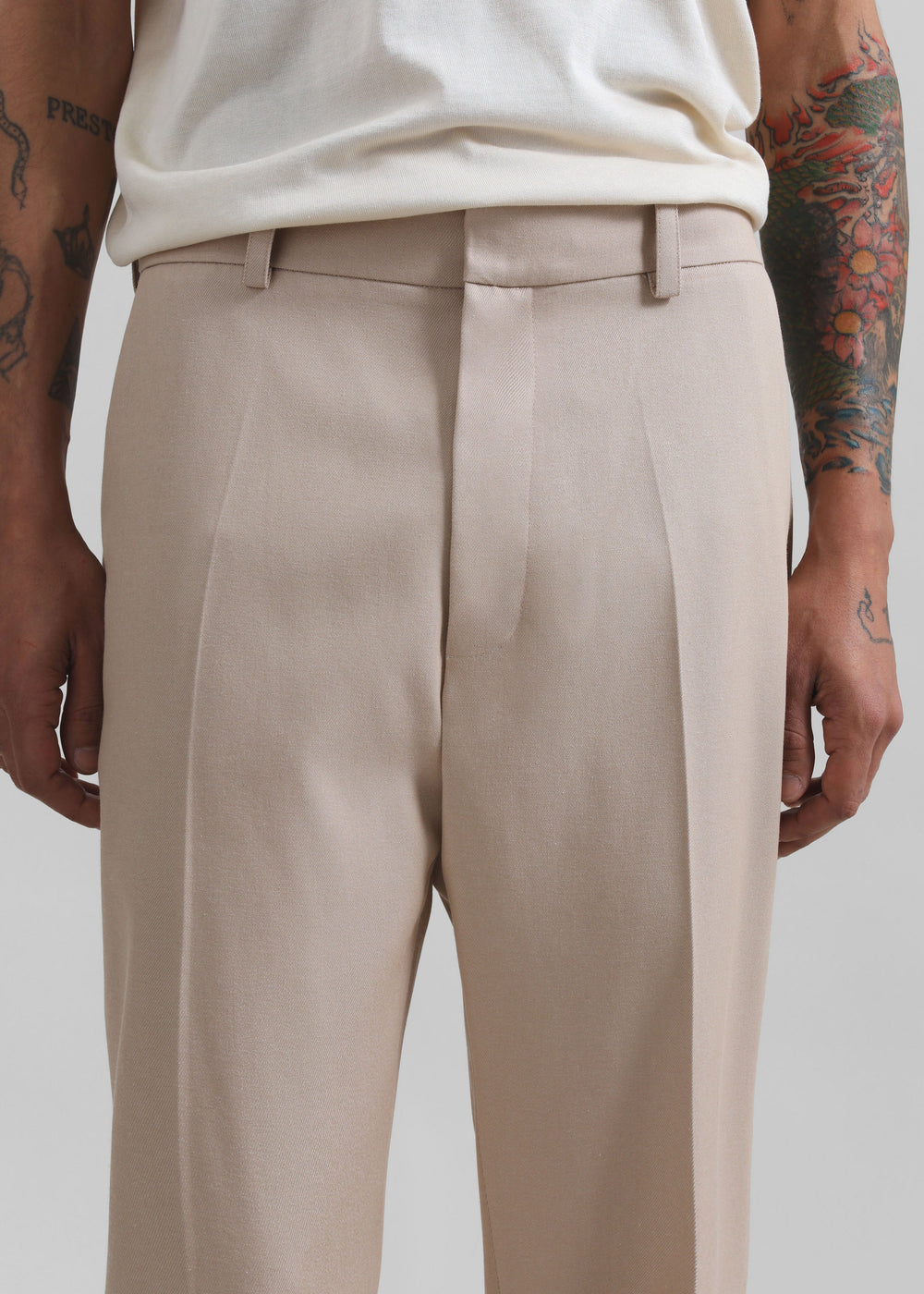 Watson Trousers - Beige - 1