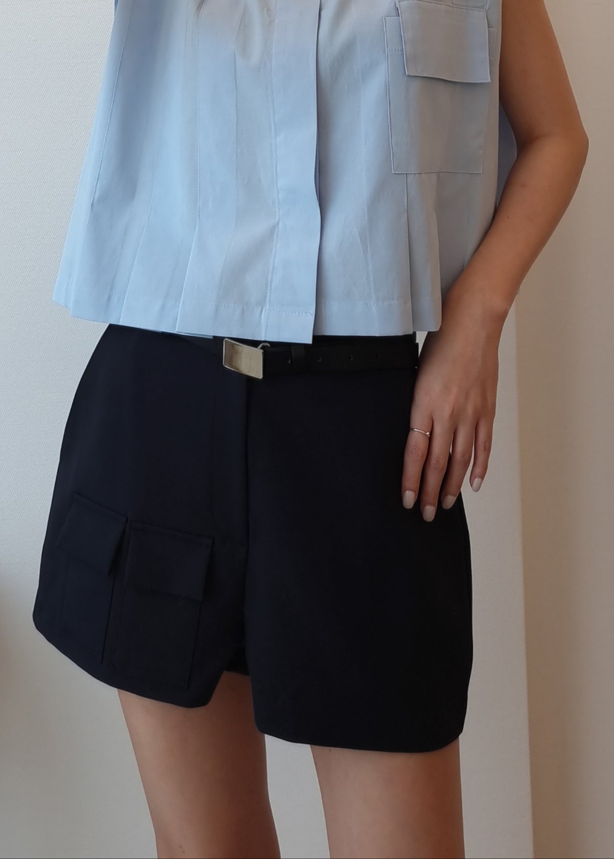 Wendy Mini Shorts - Navy - 6