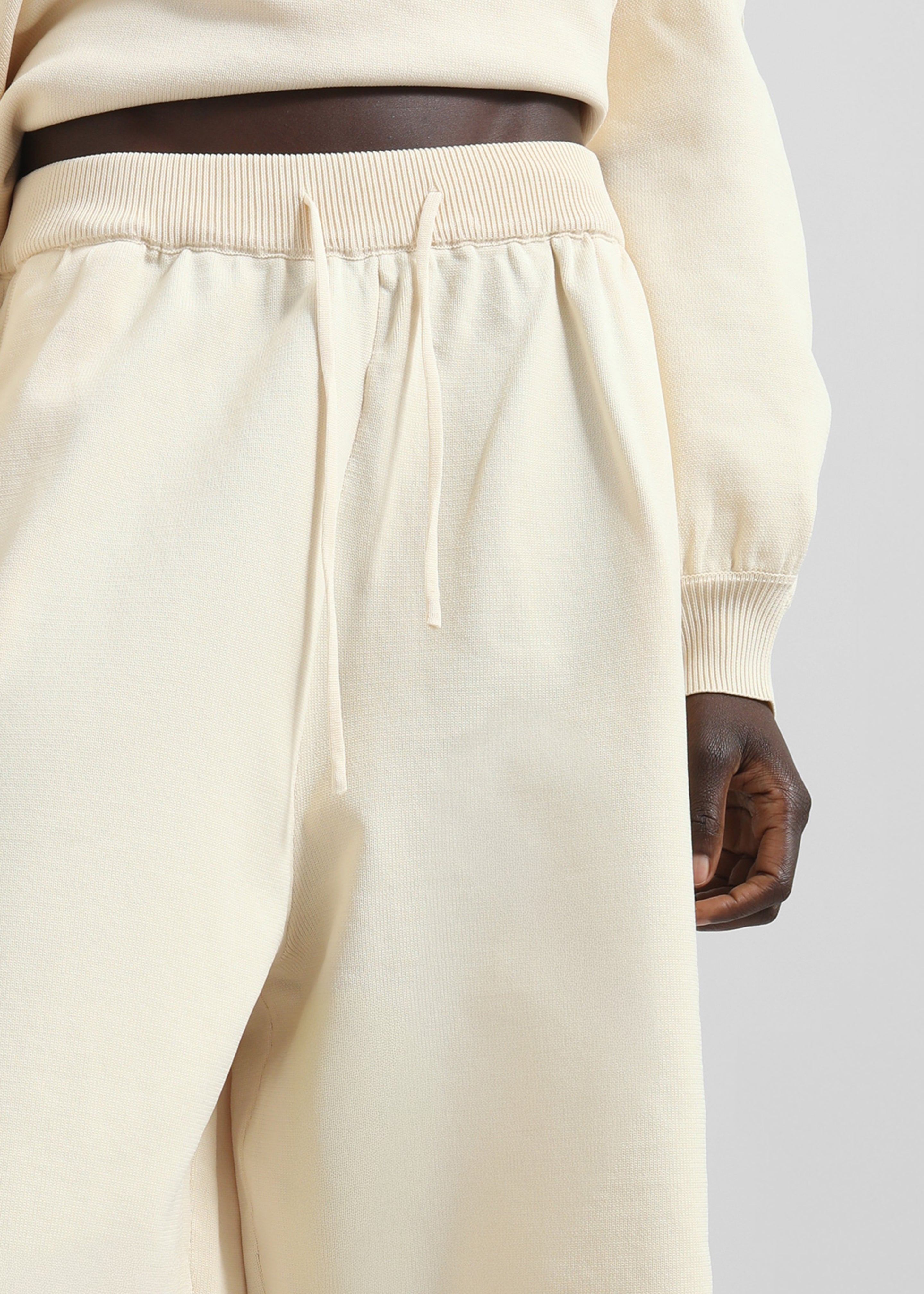 Wesra Knit Bermuda Shorts - Ecru - 3