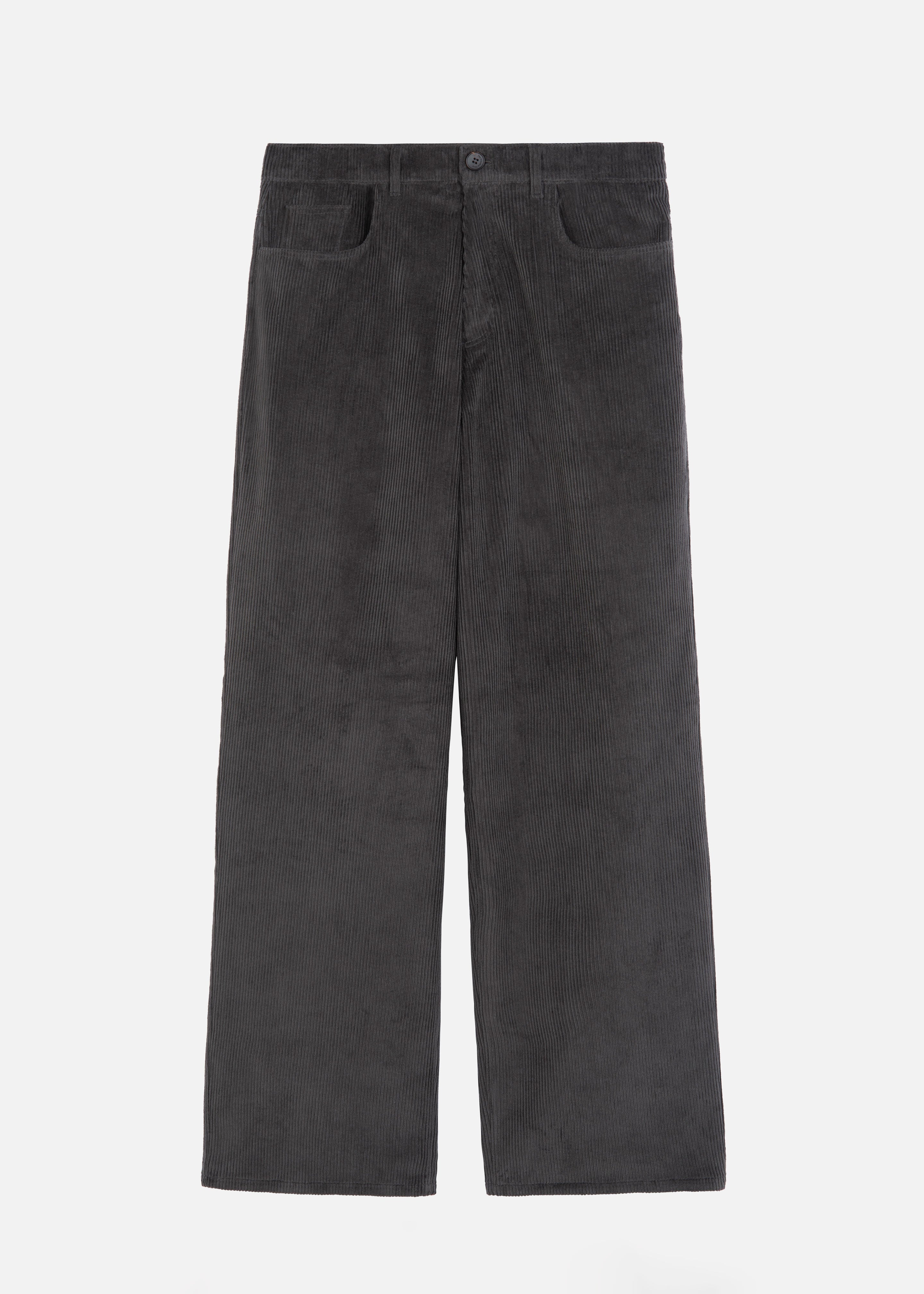 Wharton Corduroy Pants - Charcoal - 8