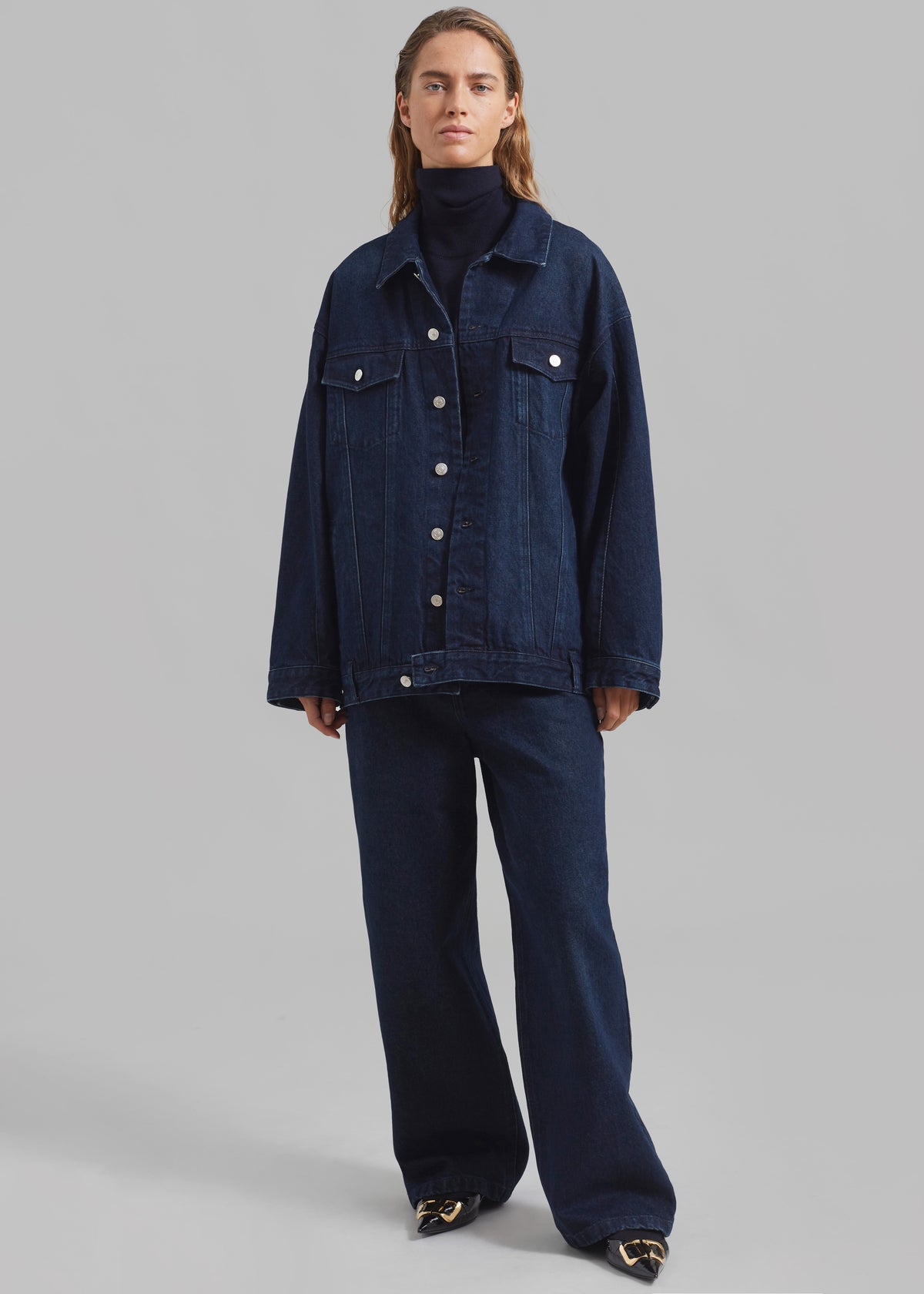 William Denim Pants - Dark Wash - 7