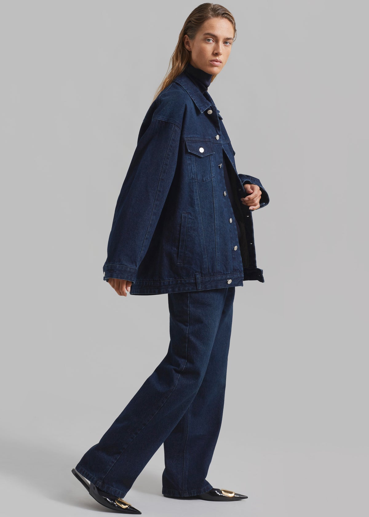 William Denim Pants - Dark Wash - 4