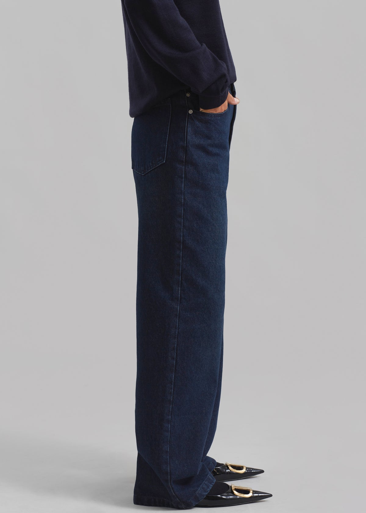William Denim Pants - Dark Wash - 6