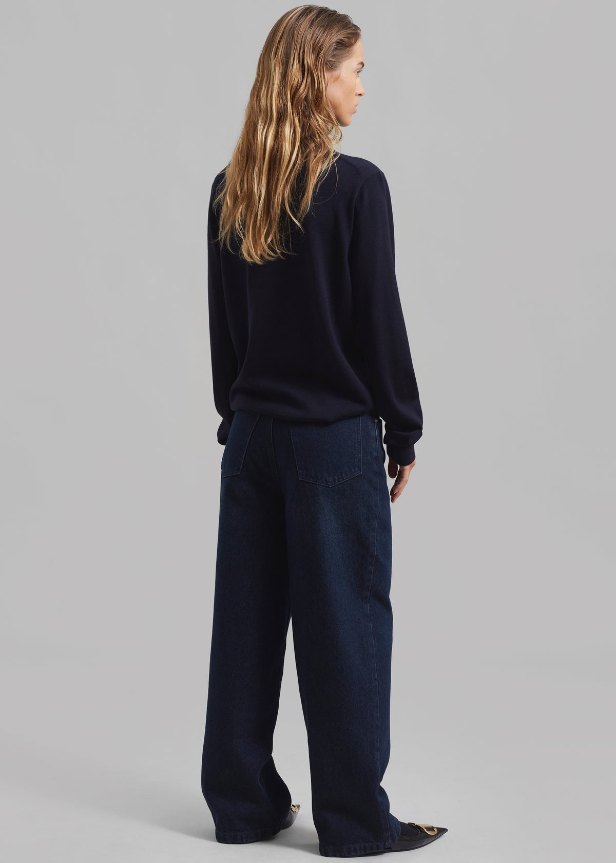 William Denim Pants - Dark Wash - 9