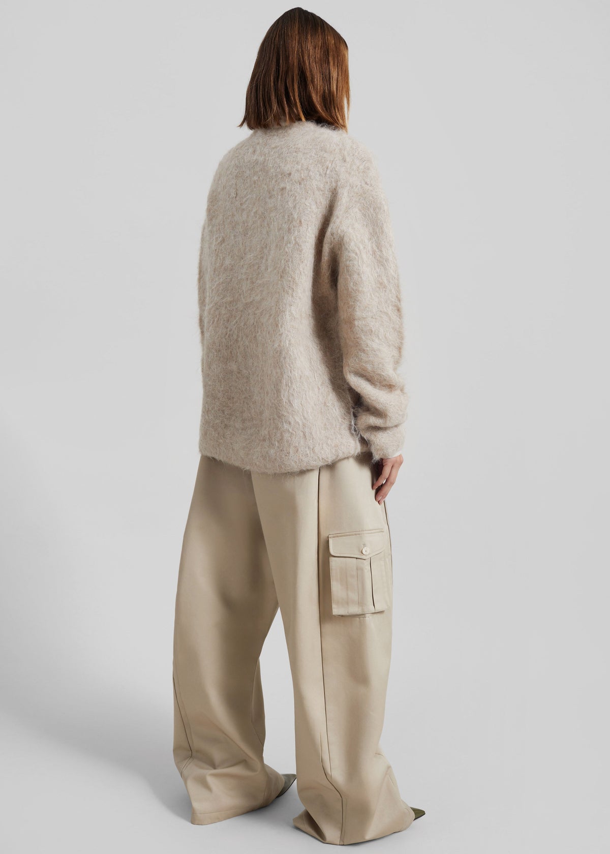 Willy Alpaca Knit Sweater - Beige - 10