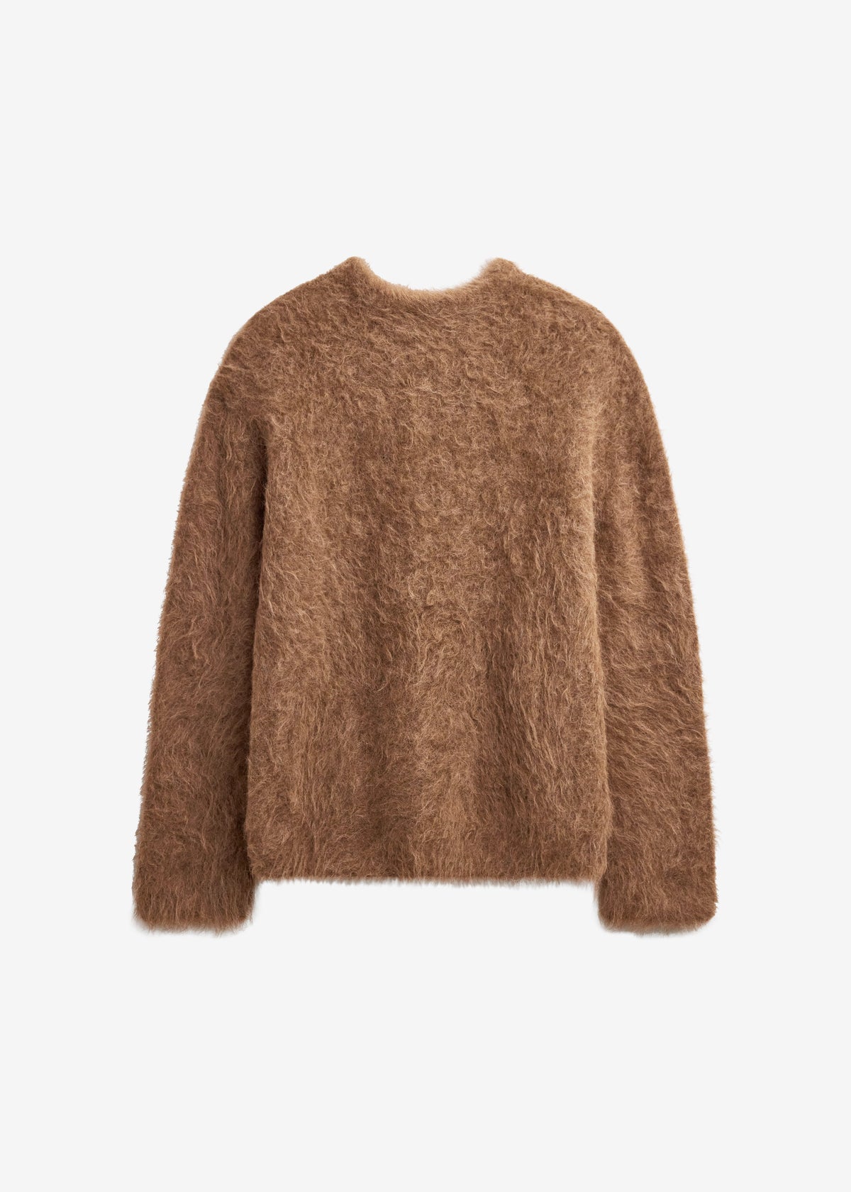 Willy Alpaca Knit Sweater - Dark Taupe - 11