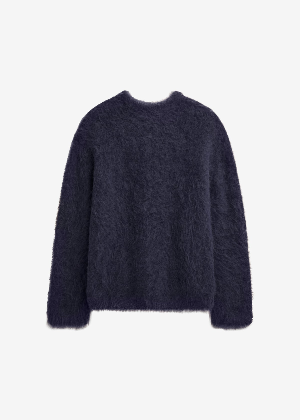Willy Alpaca Knit Sweater - Navy - 11