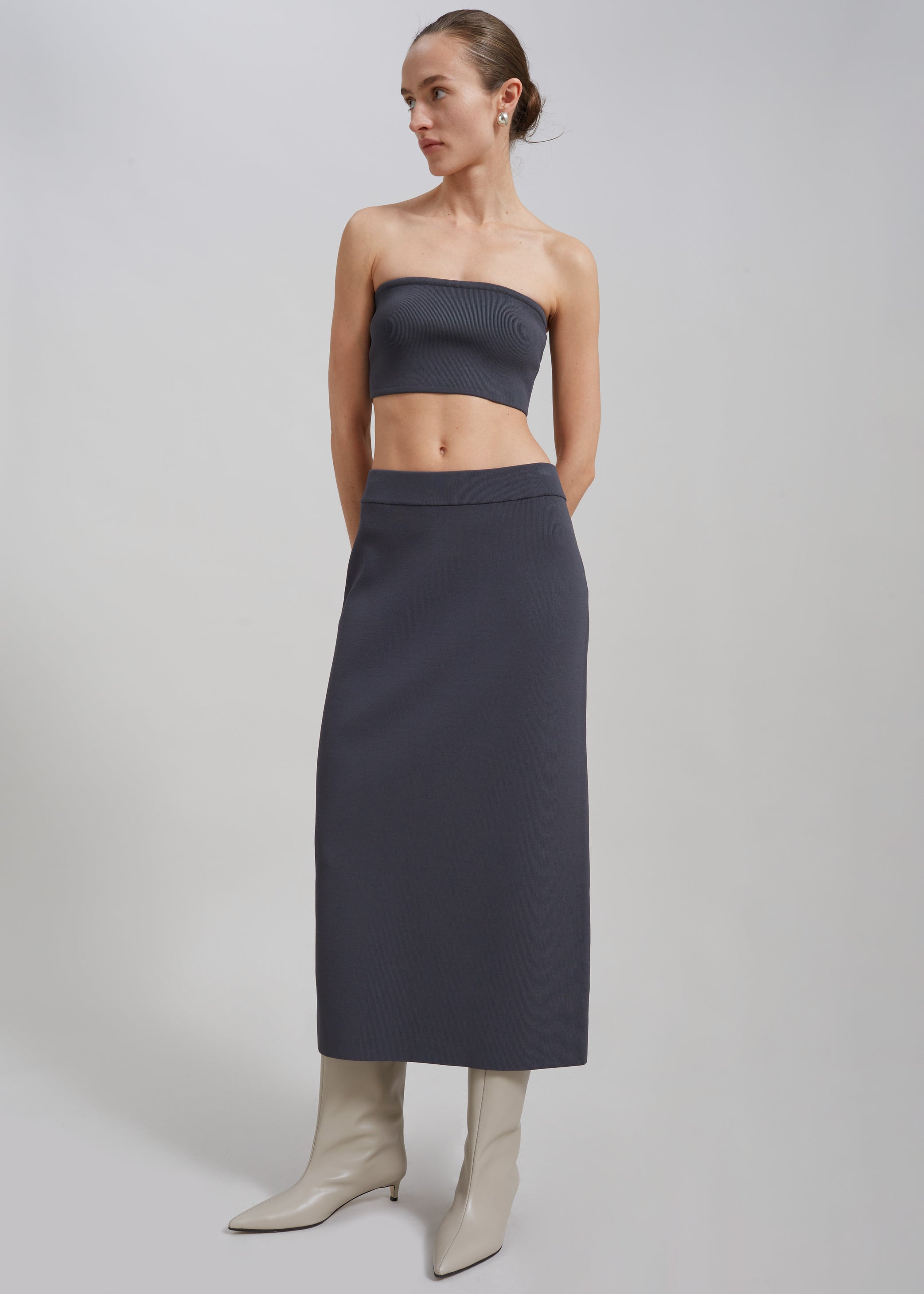 Shop the look image for Winona Knit Bra - Grey