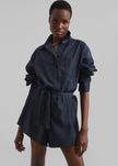 Wren Denim Romper - Raw Wash