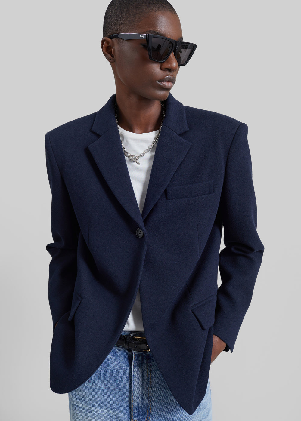 Xena Blazer - Navy