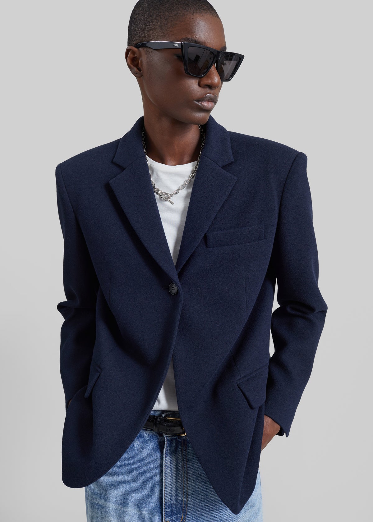 Xena Blazer - Navy