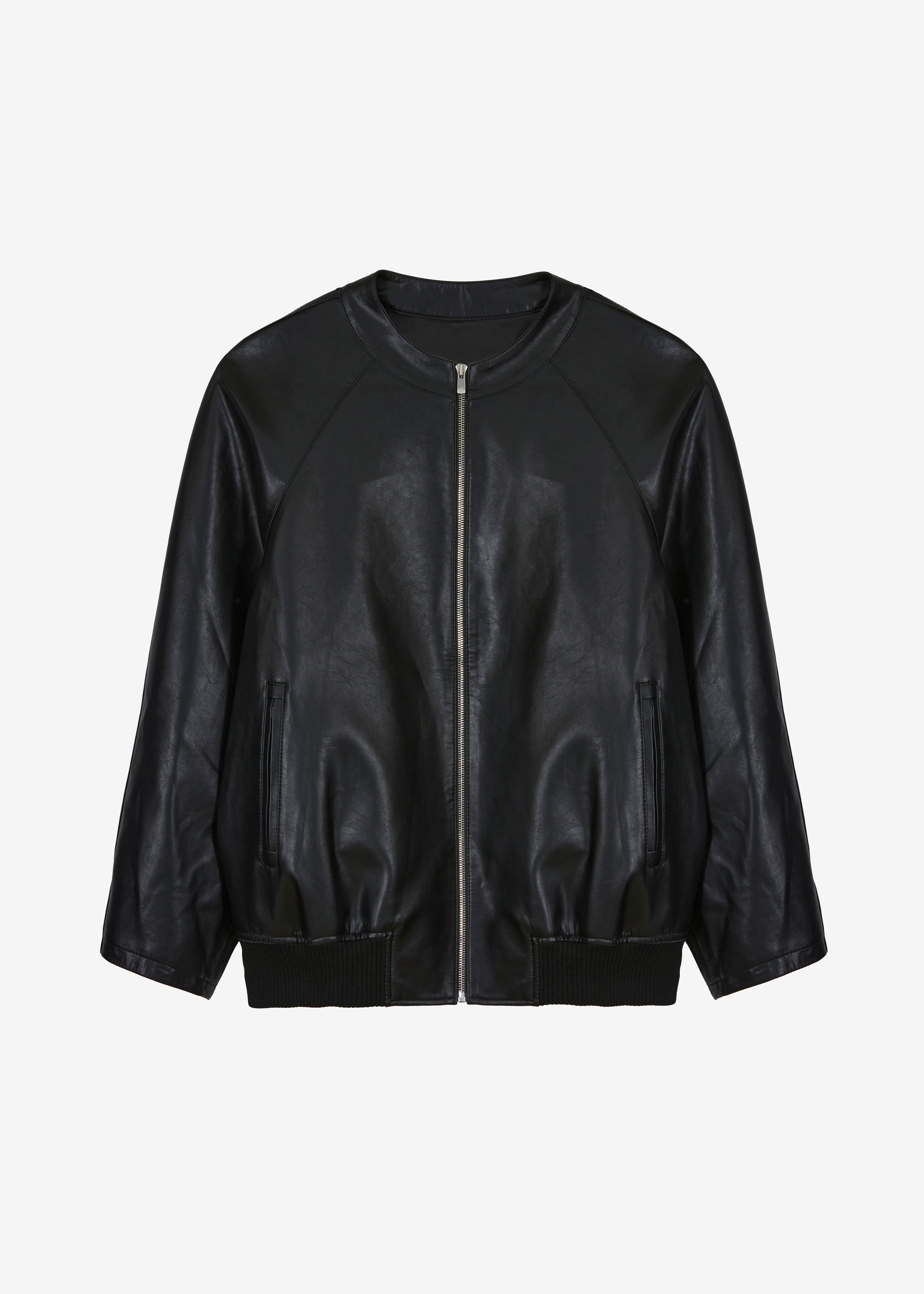 Xyla Faux Leather Jacket - Black - 9