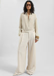 Yasmine Trousers - Light Beige