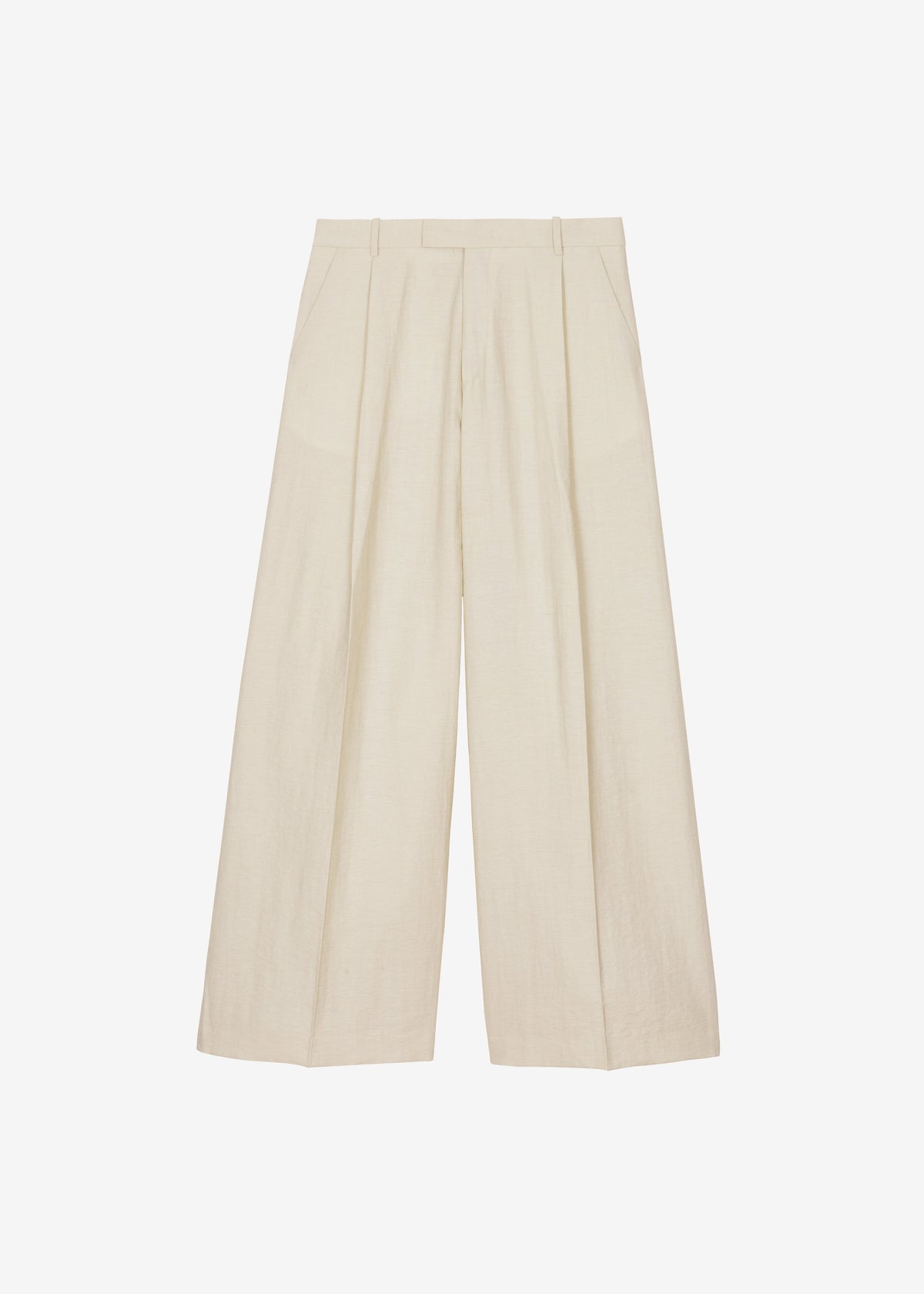 Yasmine Trousers - Light Beige - 9