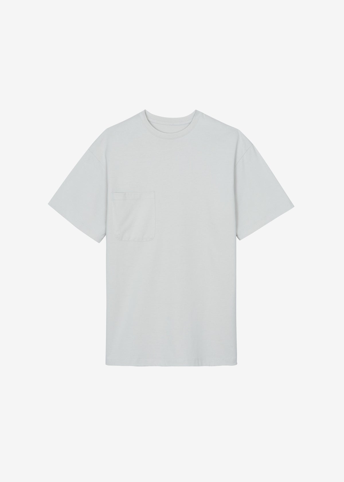 Yuri Oversized Tee - Light Grey - 5