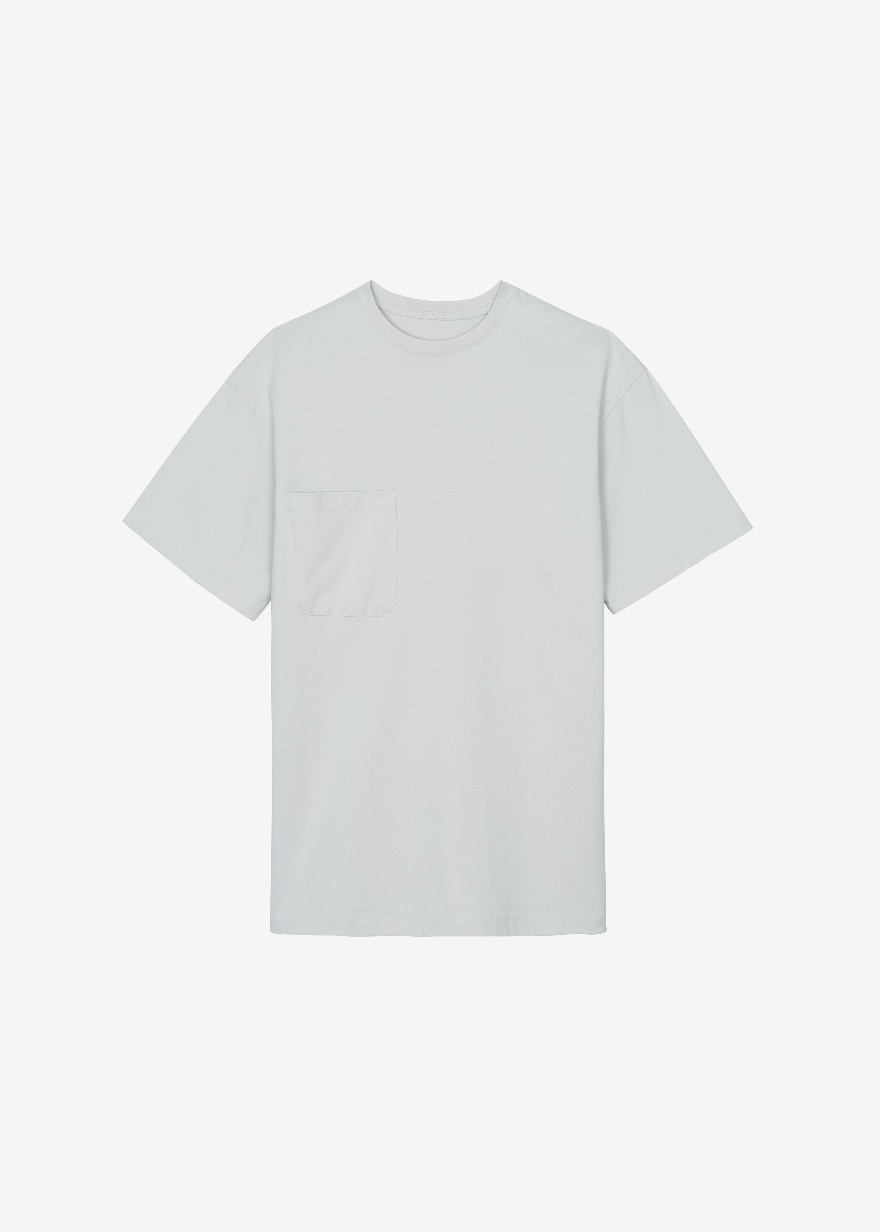 Yuri Oversized Tee - Light Grey - 5