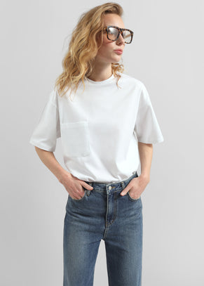 Yuri Oversized Tee - White
