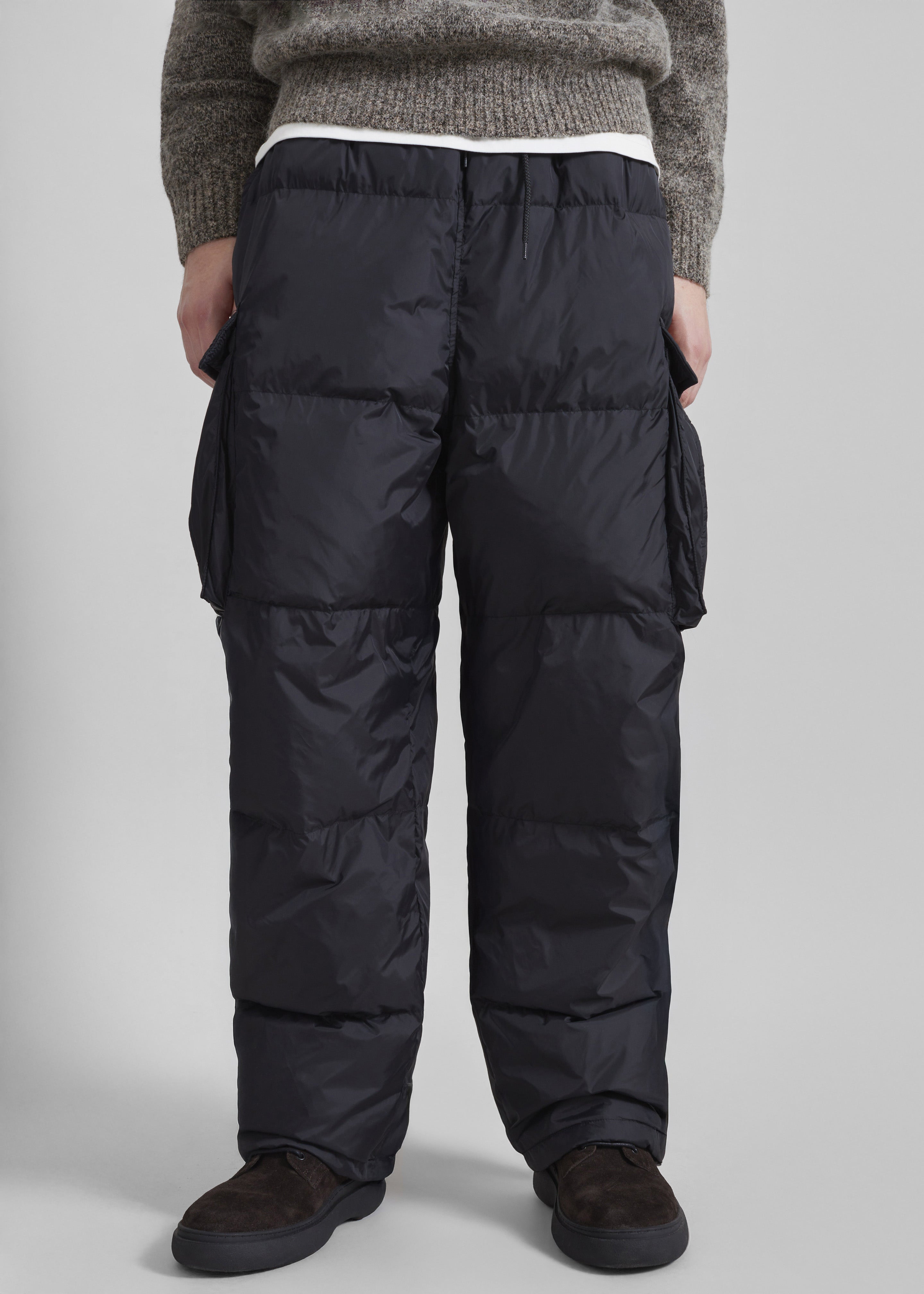 Zane Puffer Pants - Black - 4