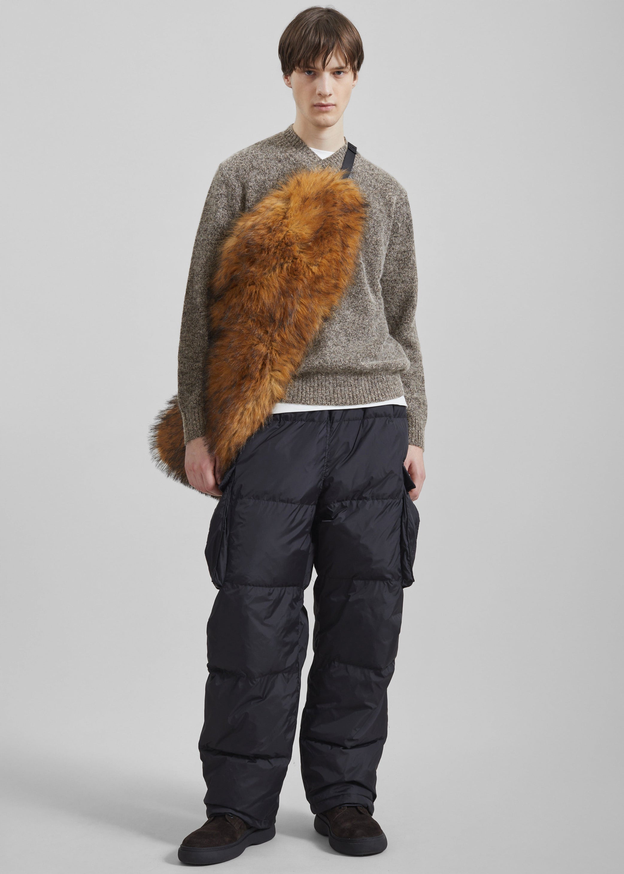 Shop the look image for Zane Puffer Pants - Black