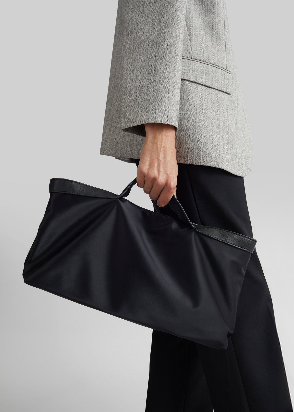 Zeni Two-Way Handbag - Black - 2