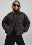 Zinal Puffer Jacket - Dark Brown