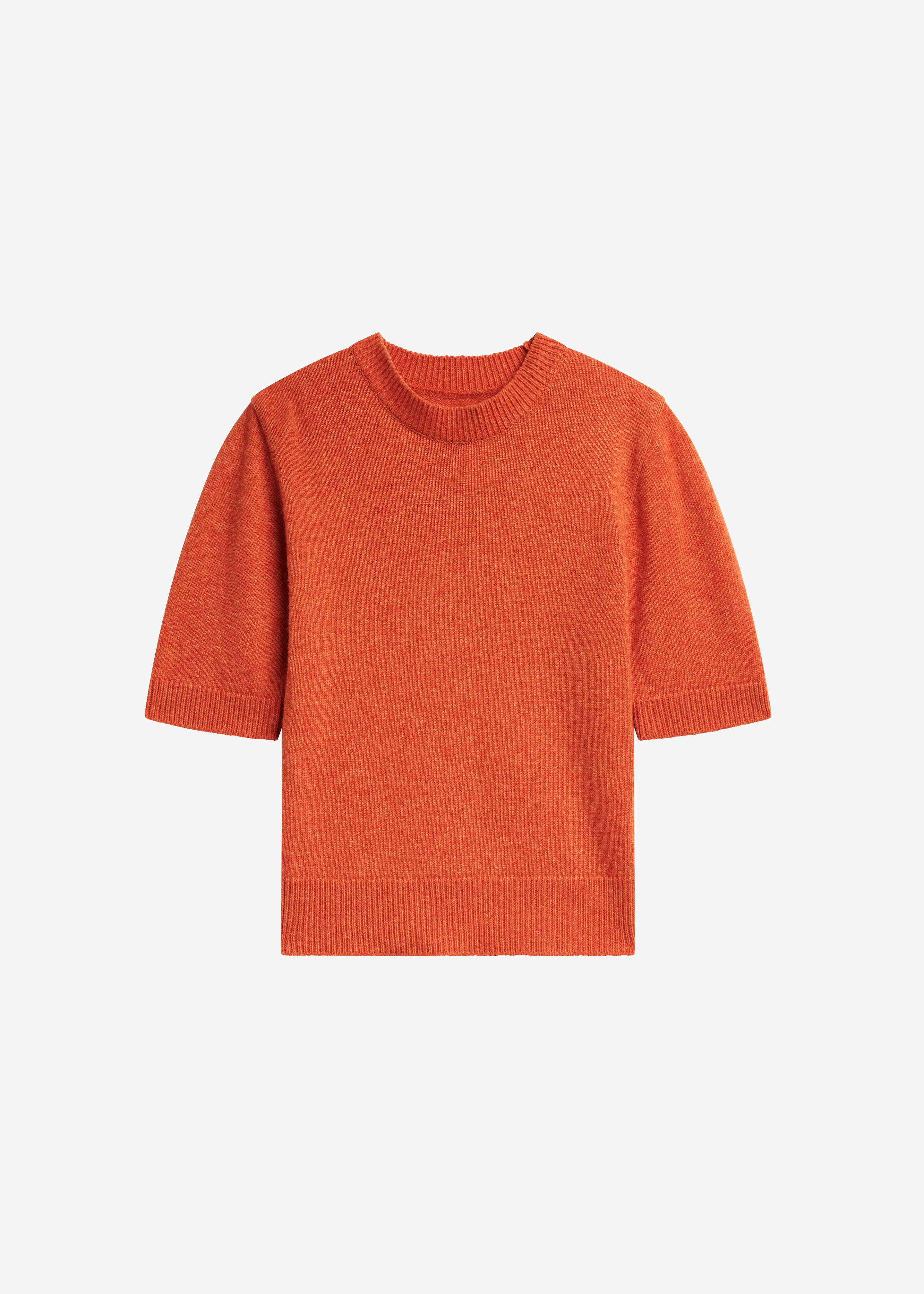 Zoersel Knit Top - Orange - 5