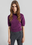 Zoersel Knit Top - Purple
