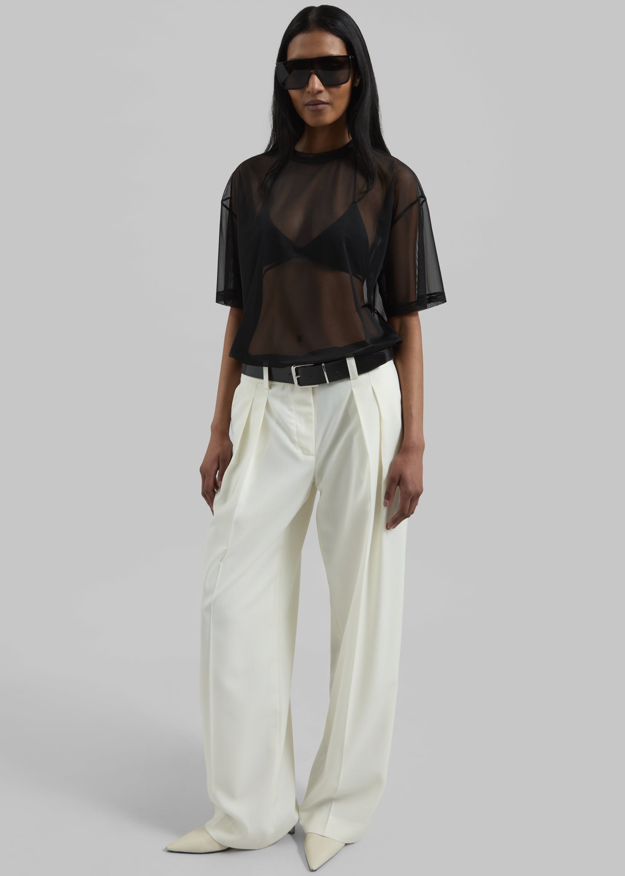 Shop the look image for Zolli Mesh Tee - Black